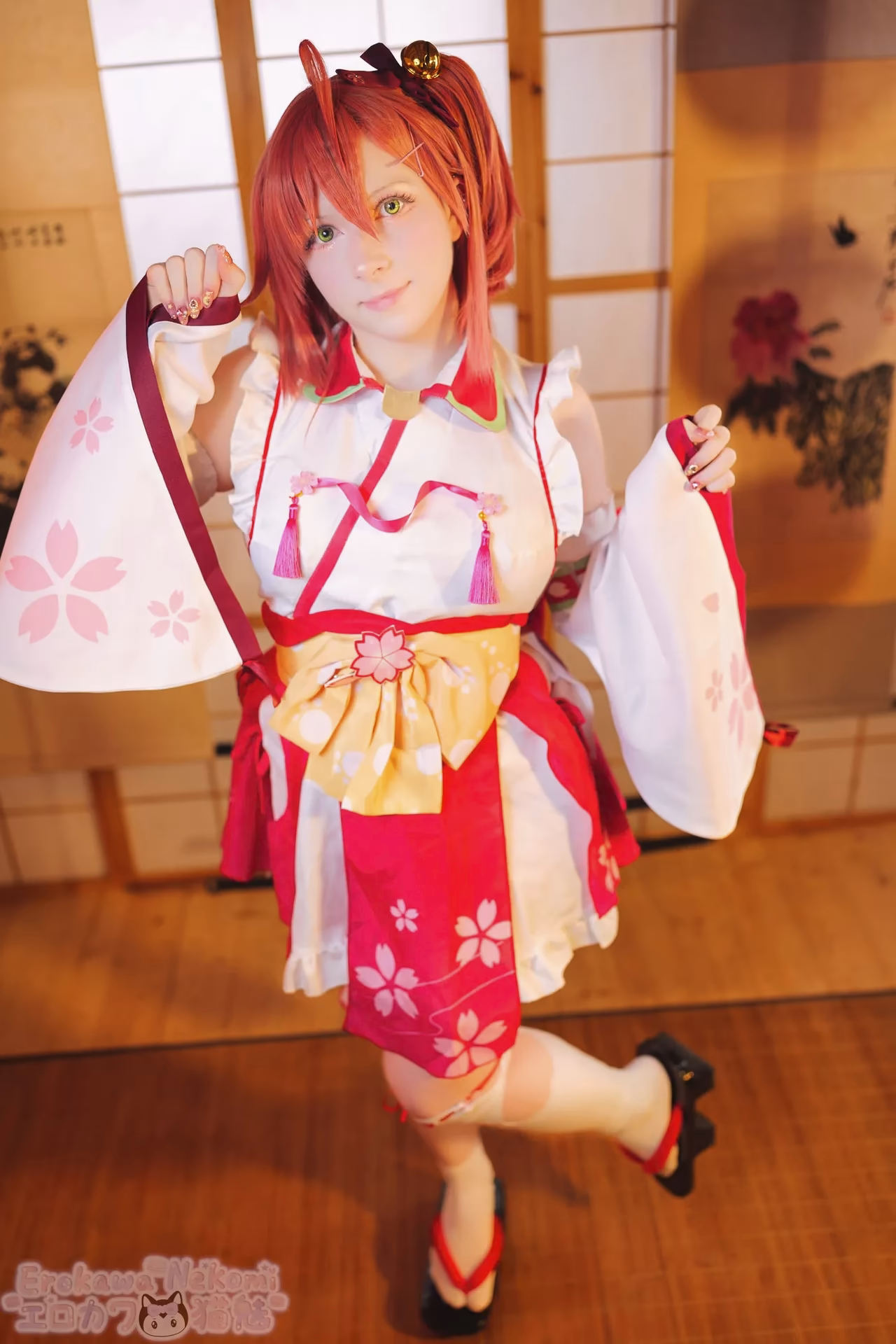 Erokawa Nekomi as Sakura Miko — cosplay photo 37 of 84
