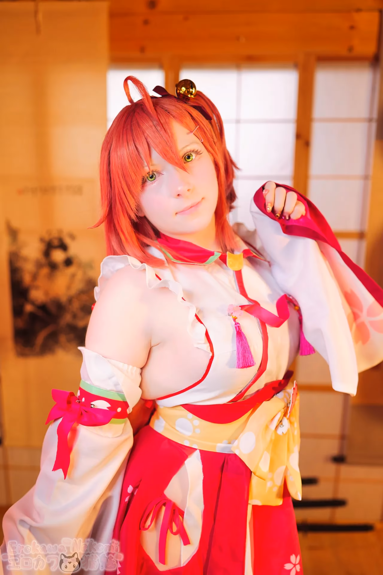 Erokawa Nekomi as Sakura Miko — cosplay photo 39 of 84