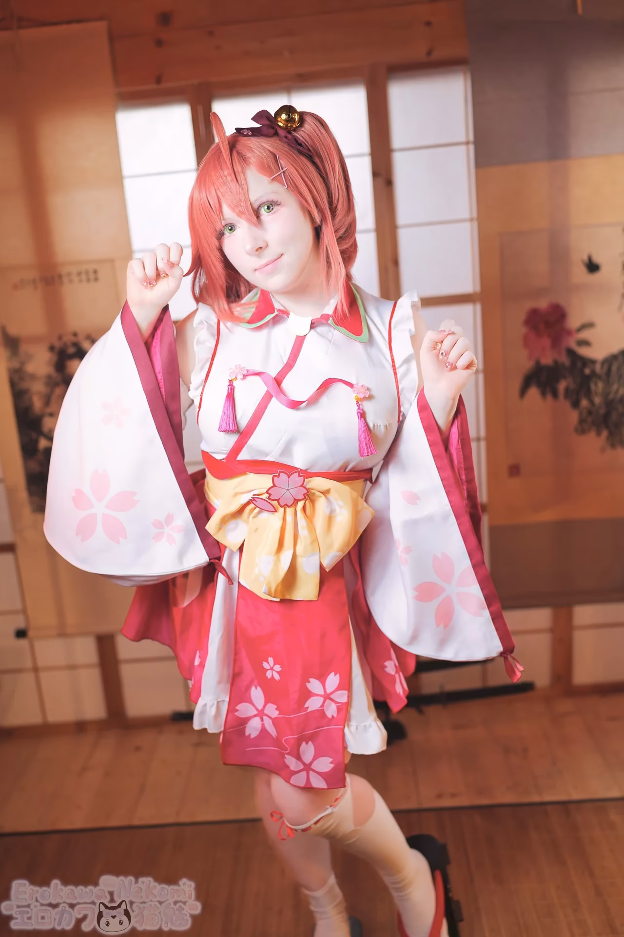 Erokawa Nekomi as Sakura Miko — cosplay photo 43 of 84