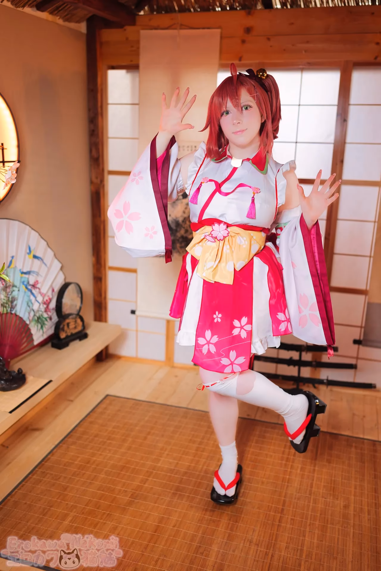 Erokawa Nekomi as Sakura Miko — cosplay photo 44 of 84