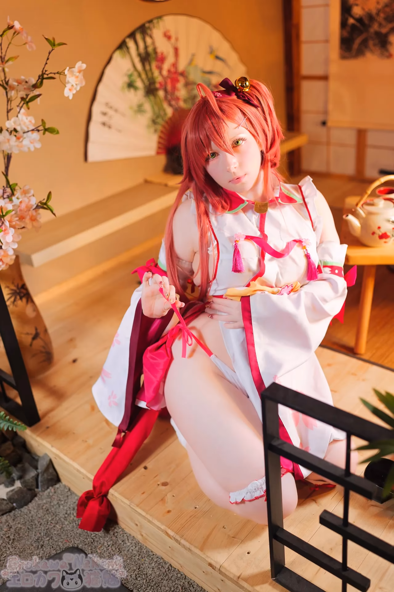 Erokawa Nekomi as Sakura Miko — cosplay photo 49 of 84