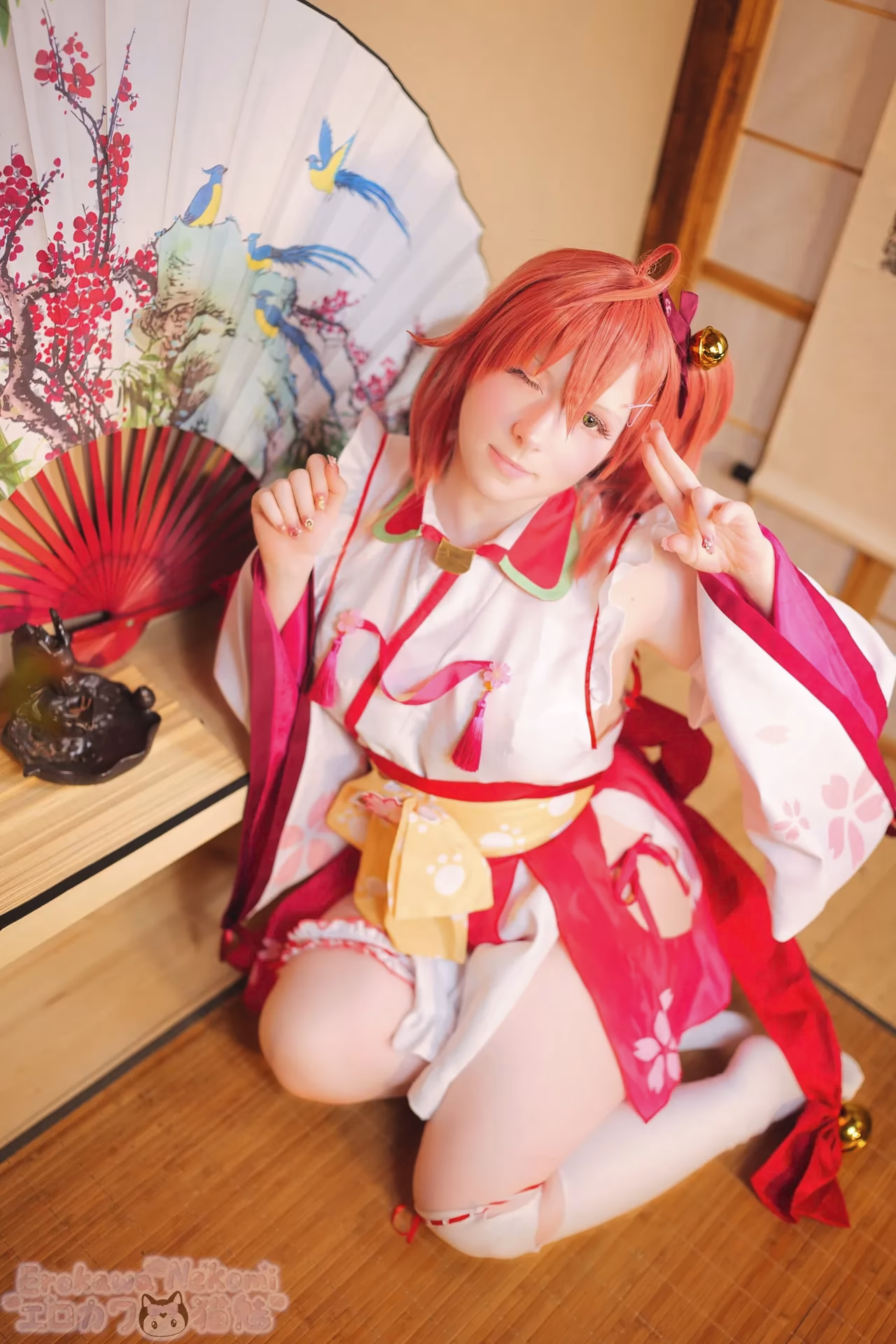 Erokawa Nekomi as Sakura Miko — cosplay photo 58 of 84