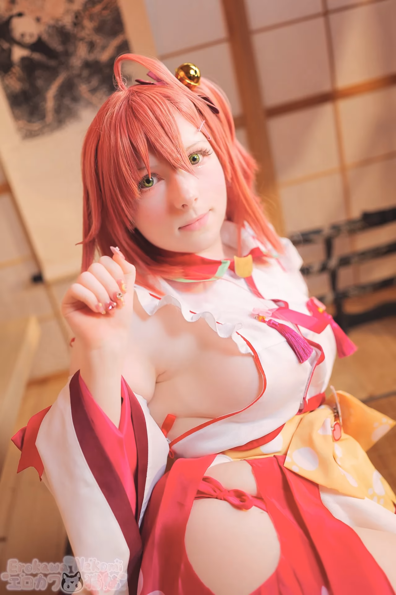 Erokawa Nekomi as Sakura Miko — cosplay photo 62 of 84