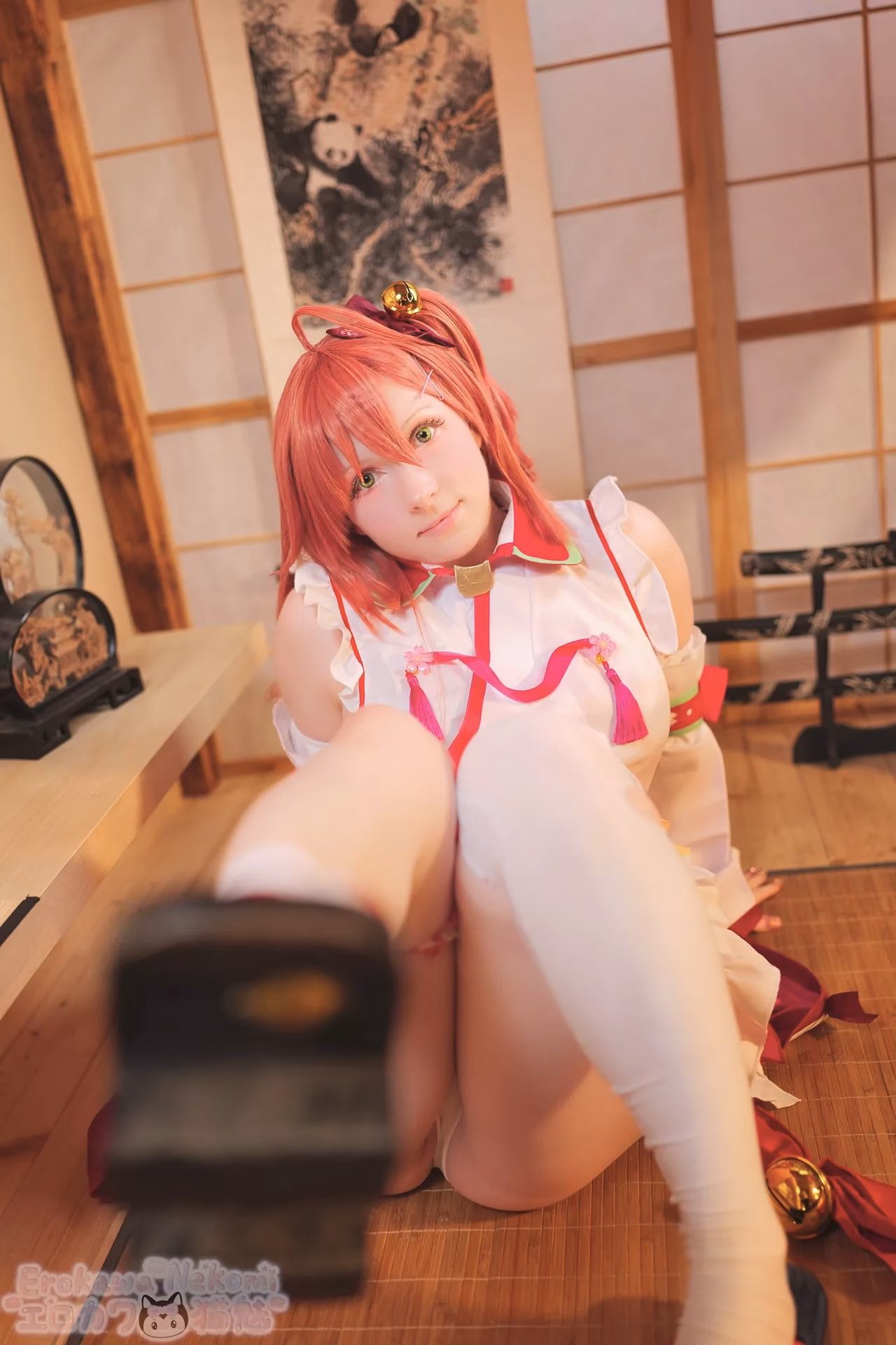 Erokawa Nekomi as Sakura Miko — cosplay photo 65 of 84