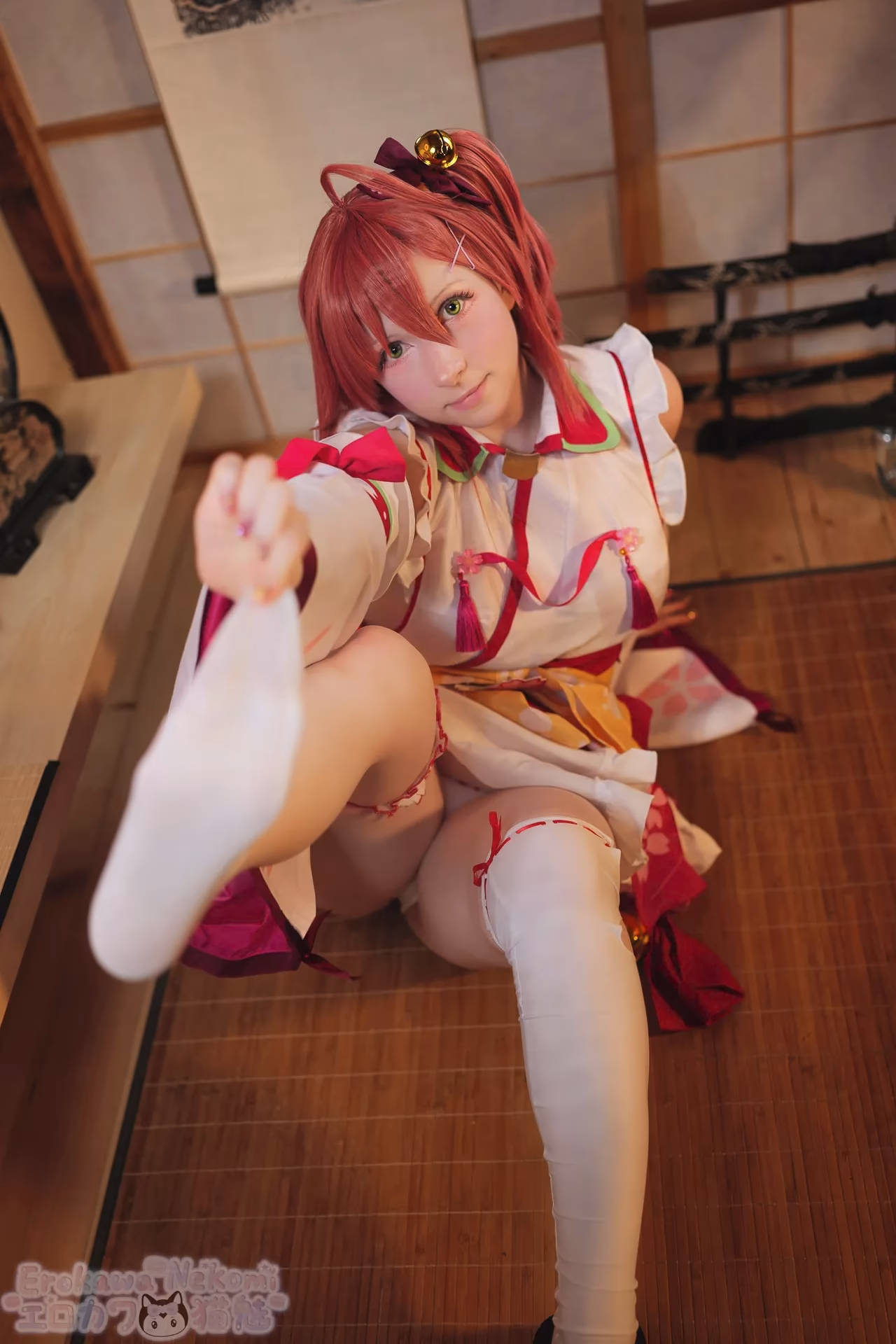 Erokawa Nekomi as Sakura Miko — cosplay photo 68 of 84