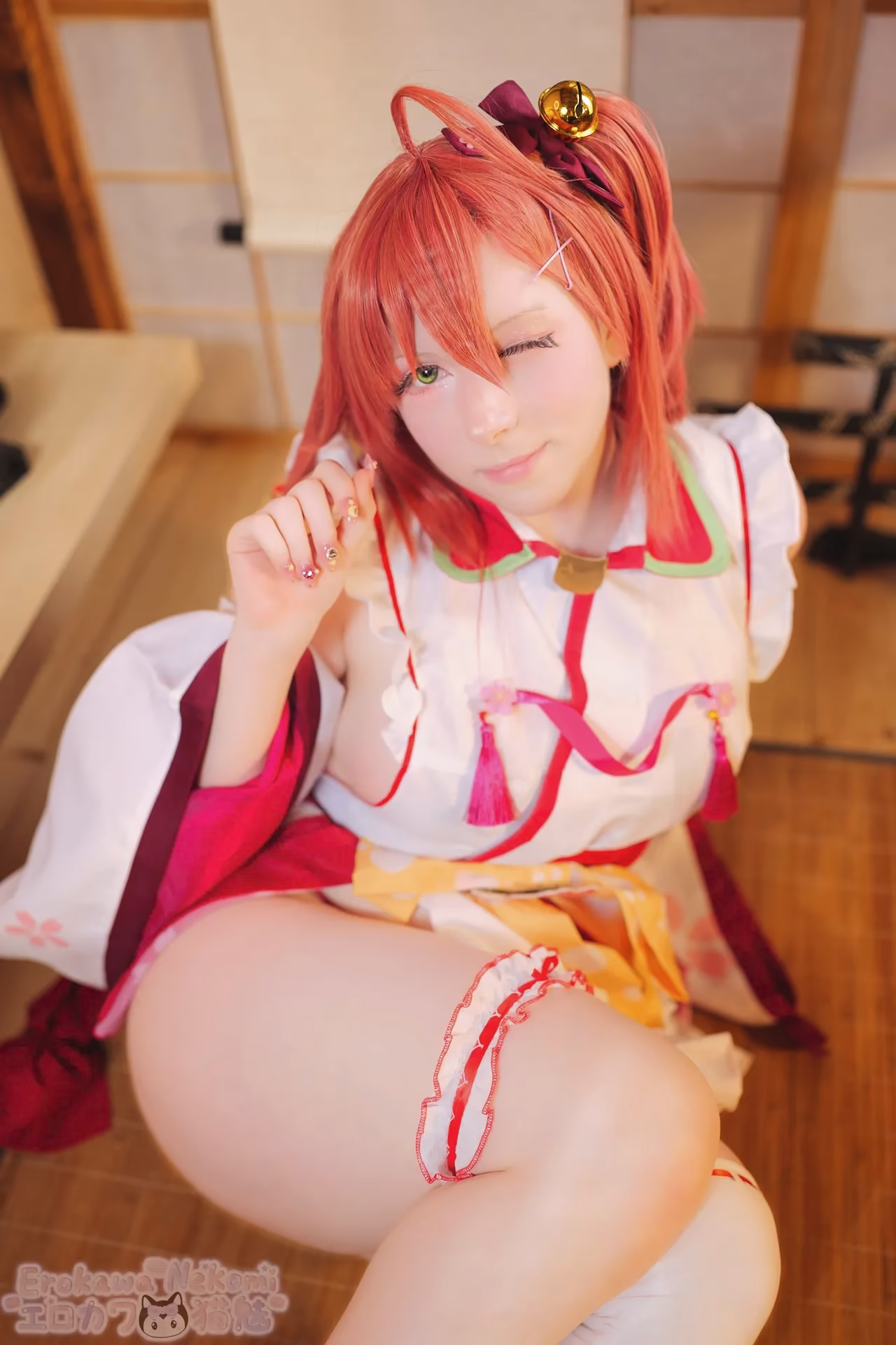 Erokawa Nekomi as Sakura Miko — cosplay photo 70 of 84