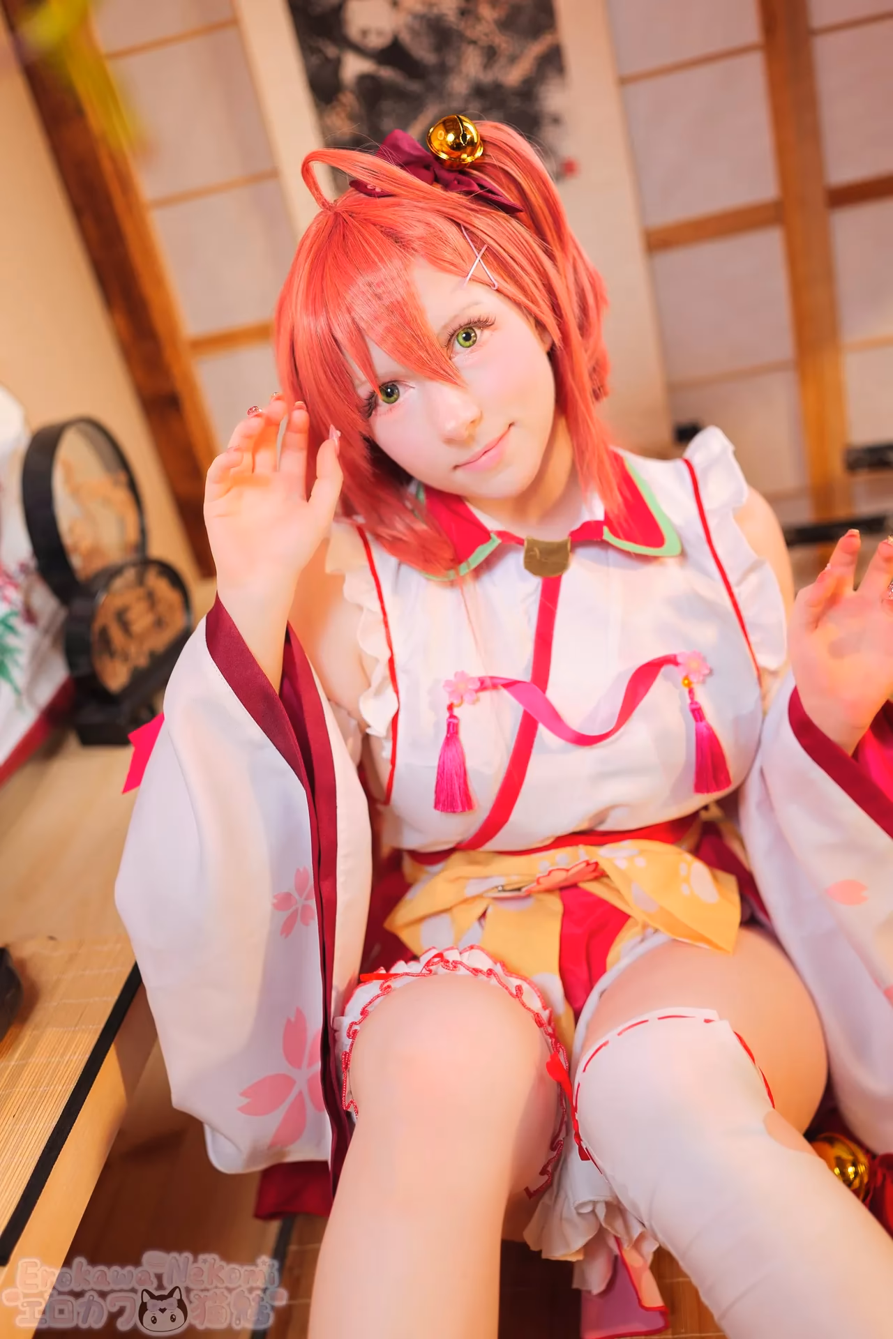 Erokawa Nekomi as Sakura Miko — cosplay photo 74 of 84