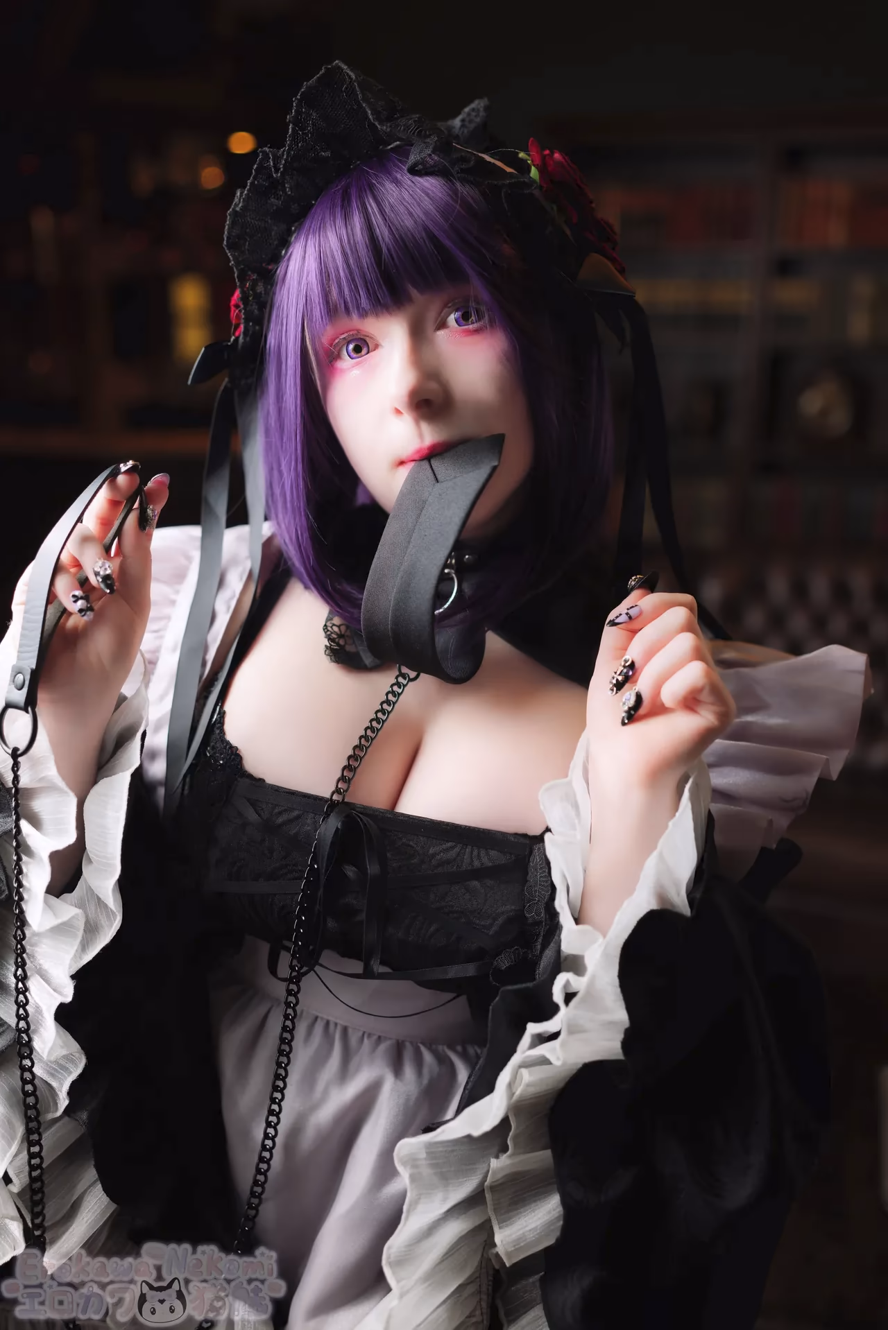 Erokawa Nekomi as Shizuku Kuroe — cosplay photo 10 of 109