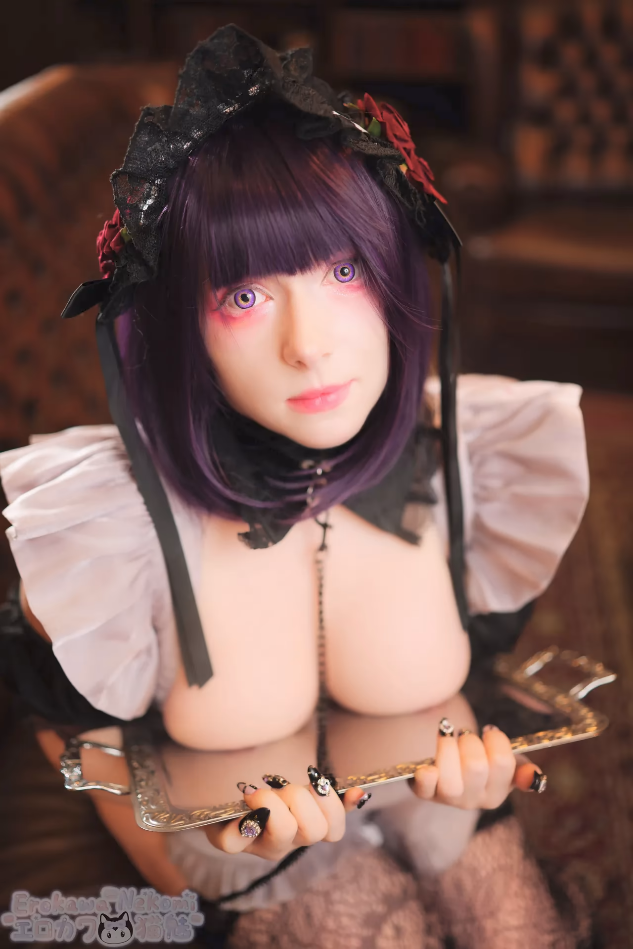 Erokawa Nekomi as Shizuku Kuroe — cosplay photo 101 of 109