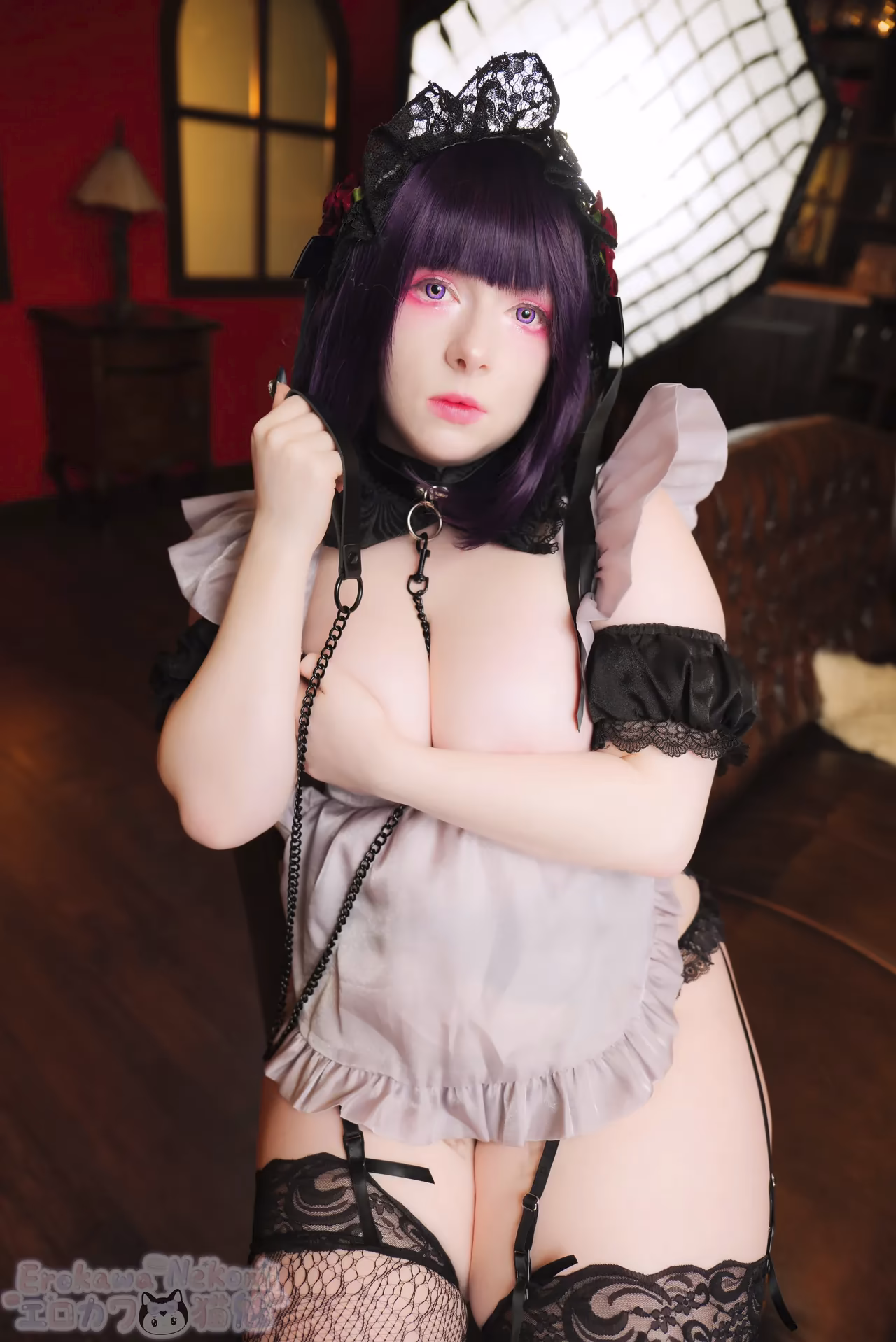 Erokawa Nekomi as Shizuku Kuroe — cosplay photo 104 of 109