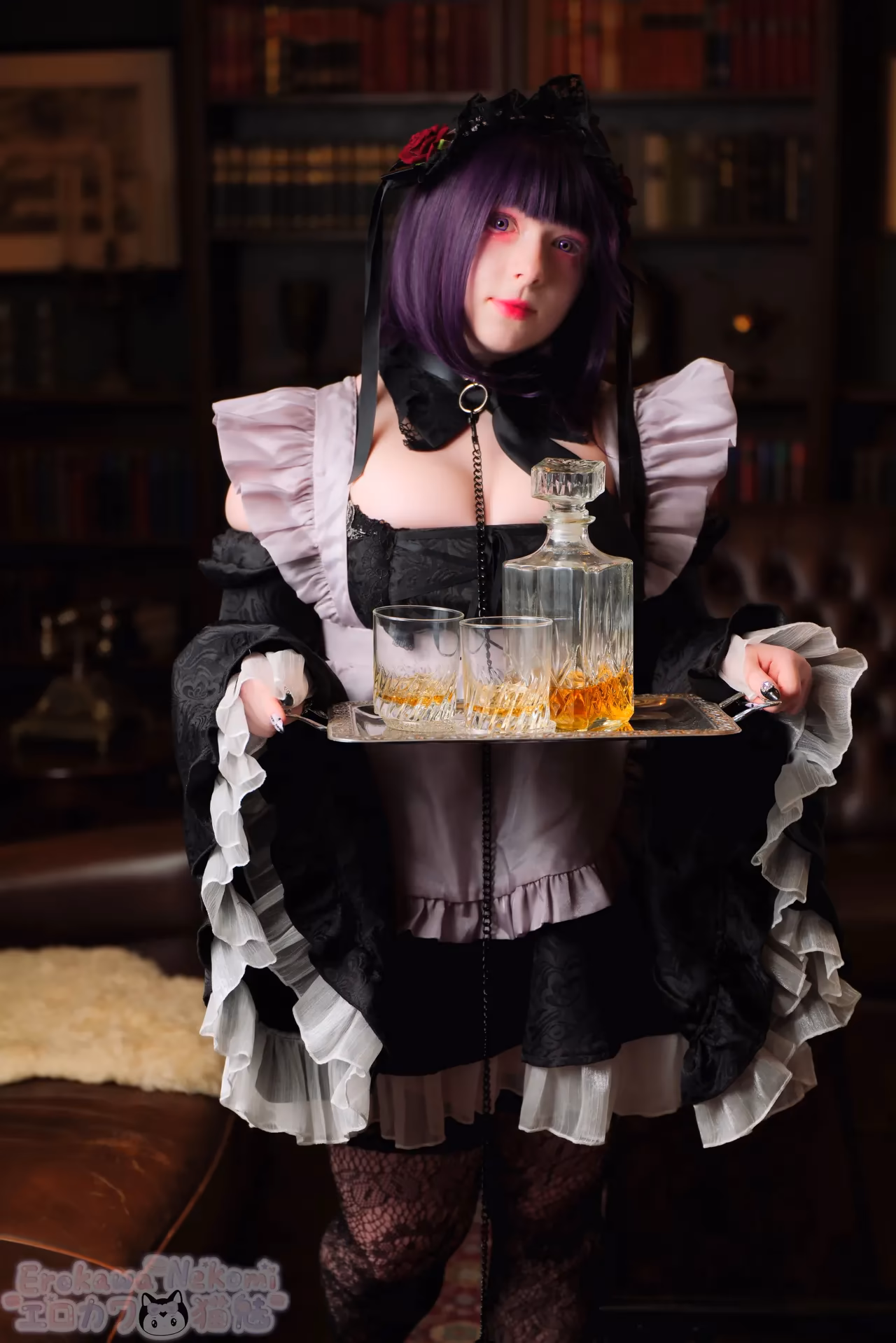 Erokawa Nekomi as Shizuku Kuroe — cosplay photo 13 of 109