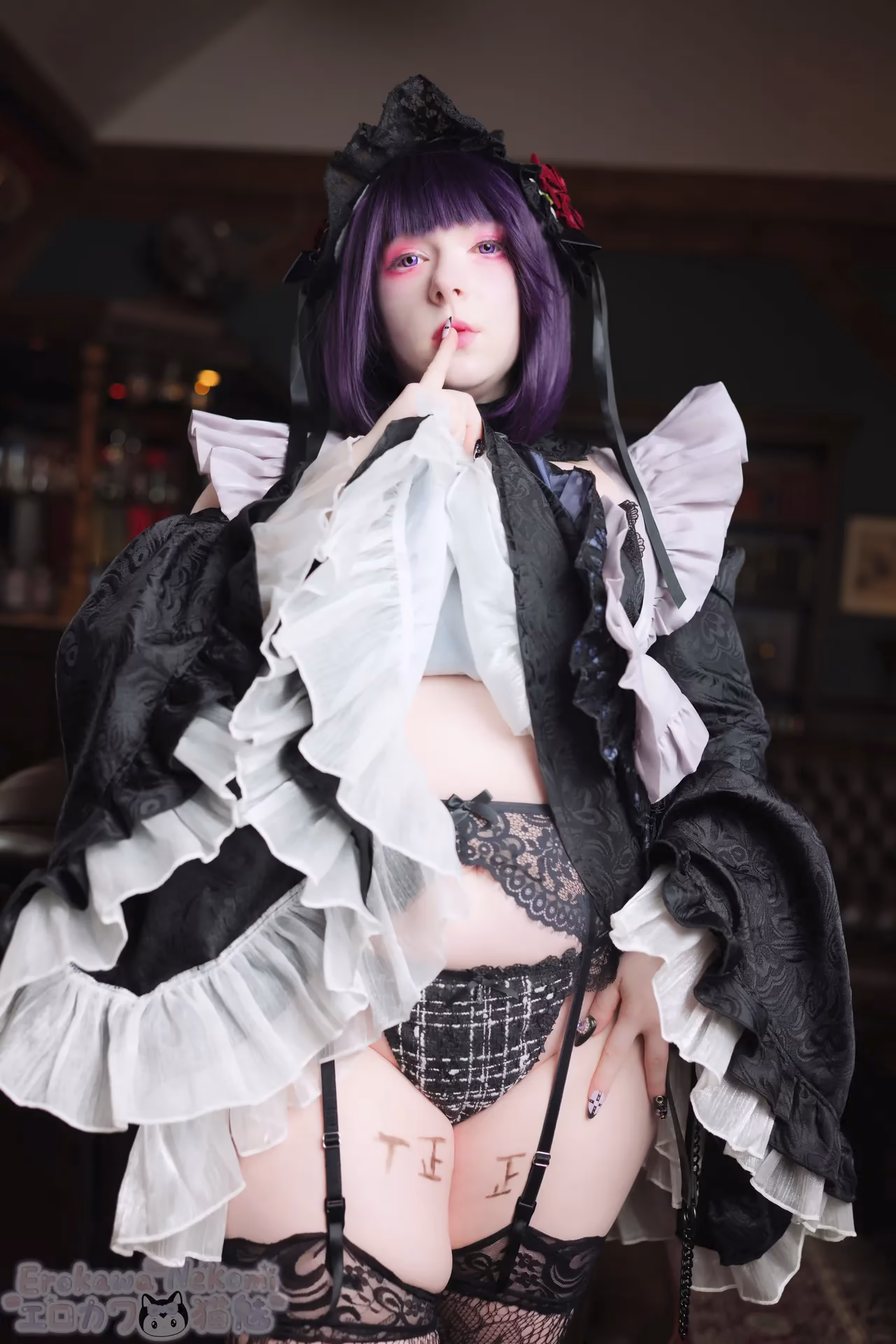 Erokawa Nekomi as Shizuku Kuroe — cosplay photo 27 of 109