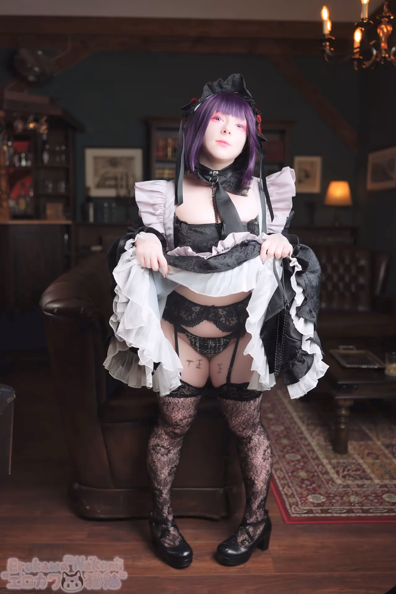 Erokawa Nekomi as Shizuku Kuroe — cosplay photo 28 of 109