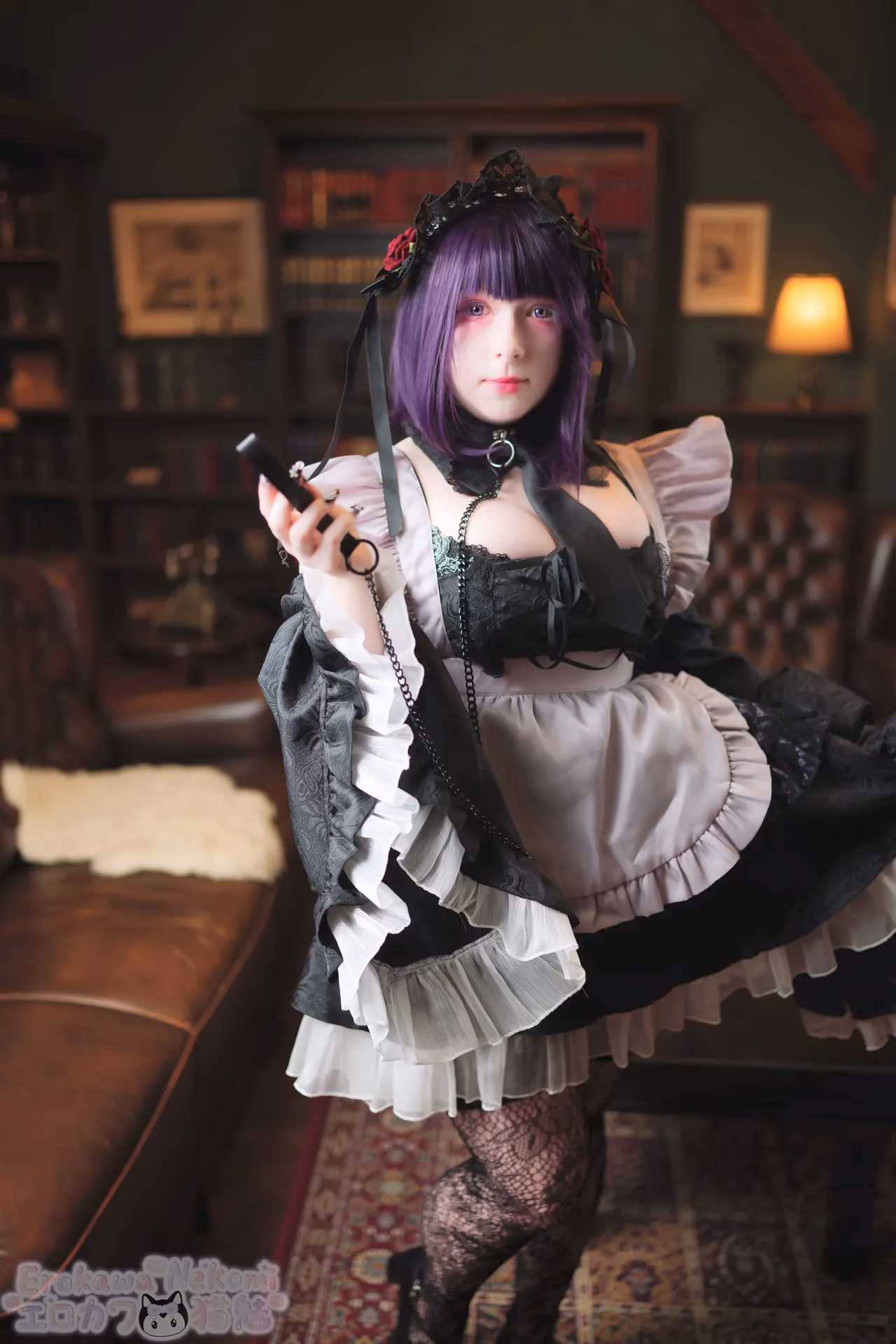 Erokawa Nekomi as Shizuku Kuroe — cosplay photo 3 of 109