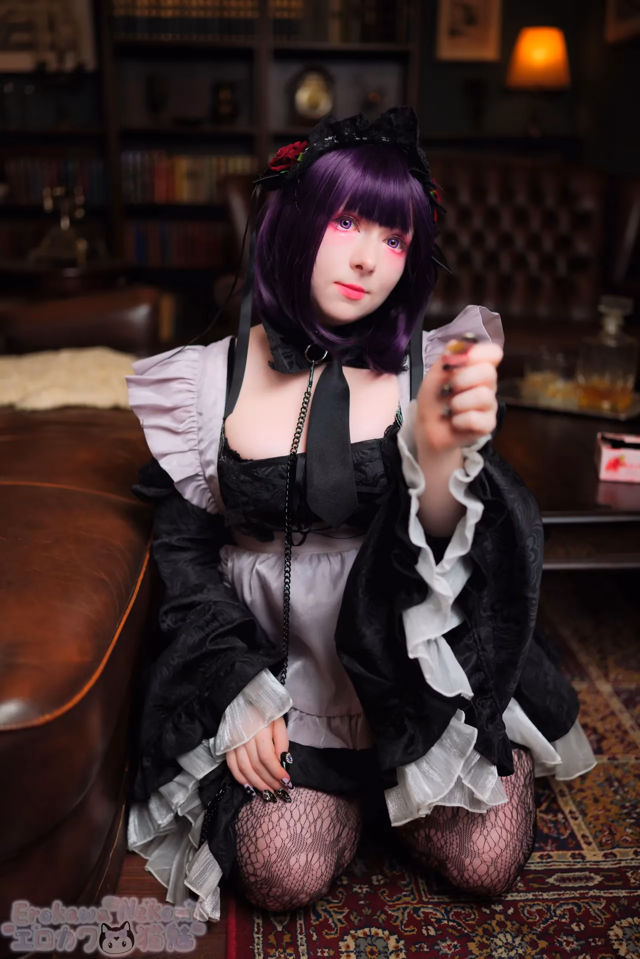Erokawa Nekomi as Shizuku Kuroe — cosplay photo 33 of 109