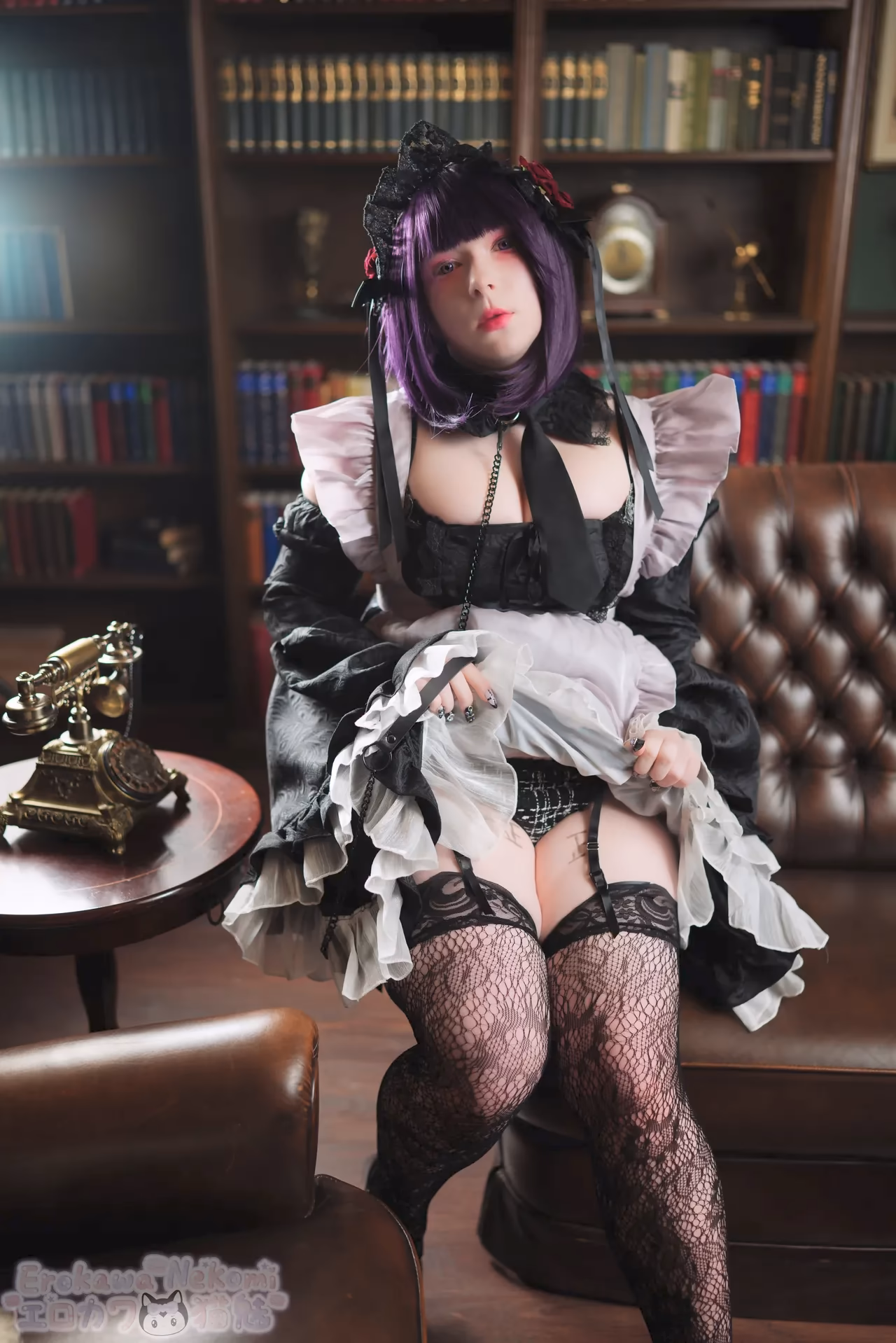 Erokawa Nekomi as Shizuku Kuroe — cosplay photo 35 of 109