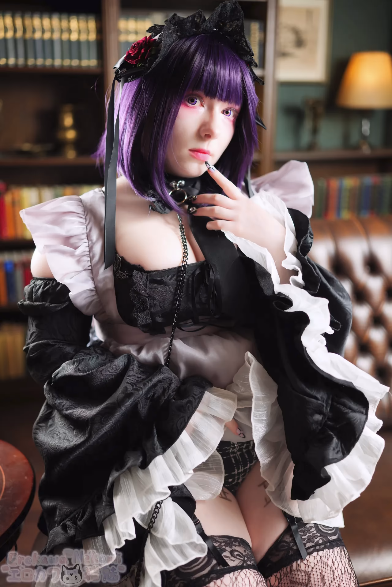 Erokawa Nekomi as Shizuku Kuroe — cosplay photo 36 of 109