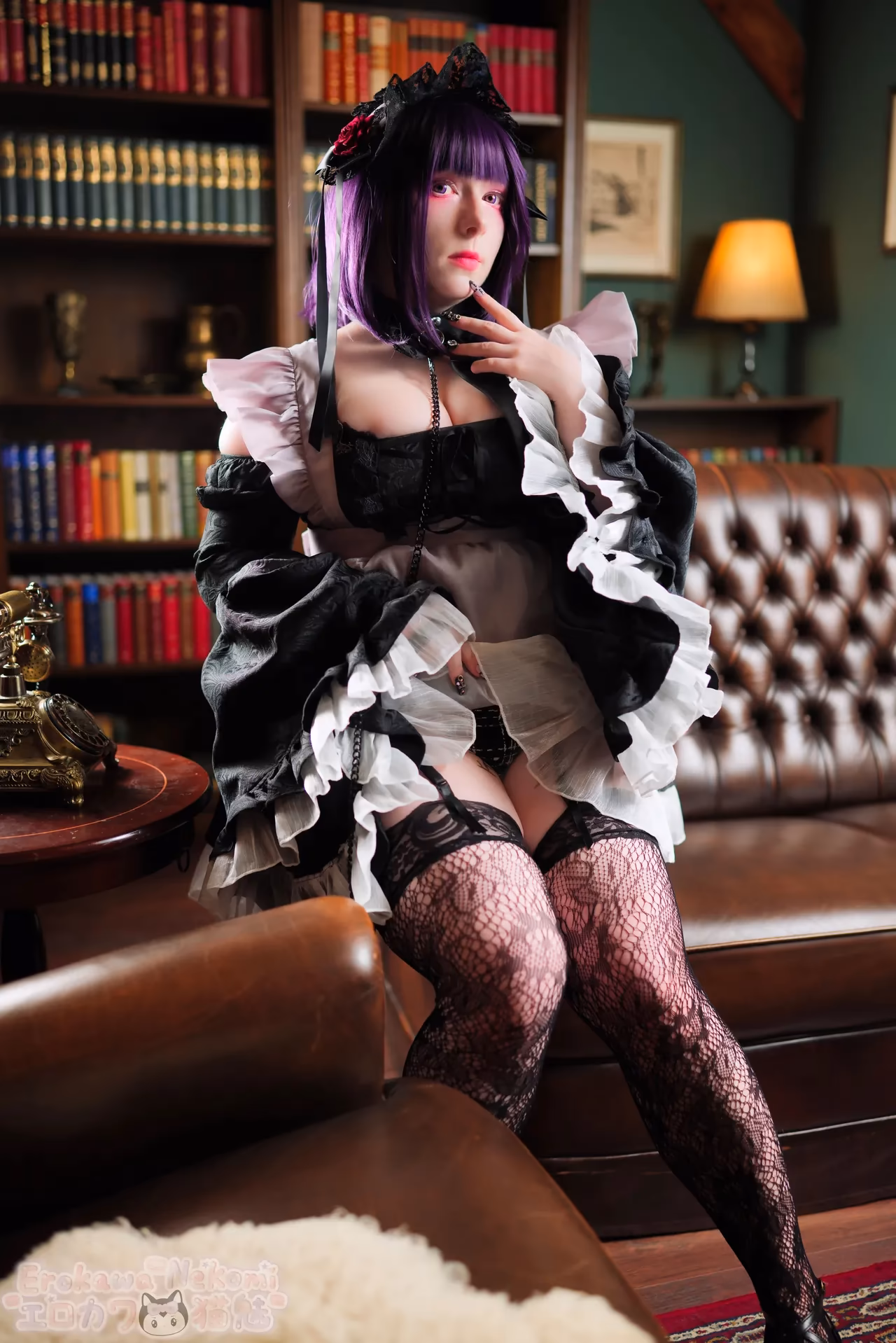 Erokawa Nekomi as Shizuku Kuroe — cosplay photo 37 of 109