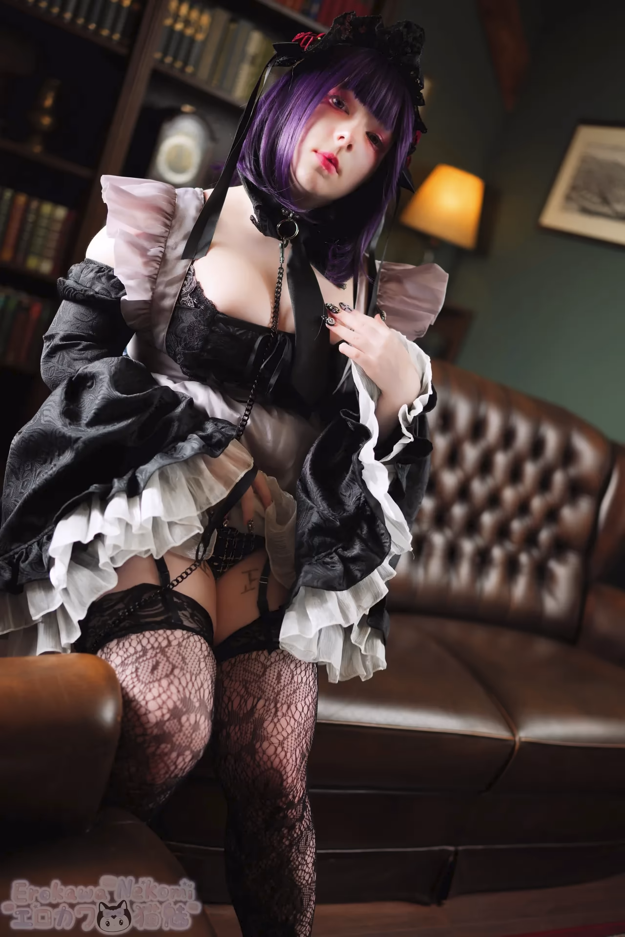 Erokawa Nekomi as Shizuku Kuroe — cosplay photo 40 of 109