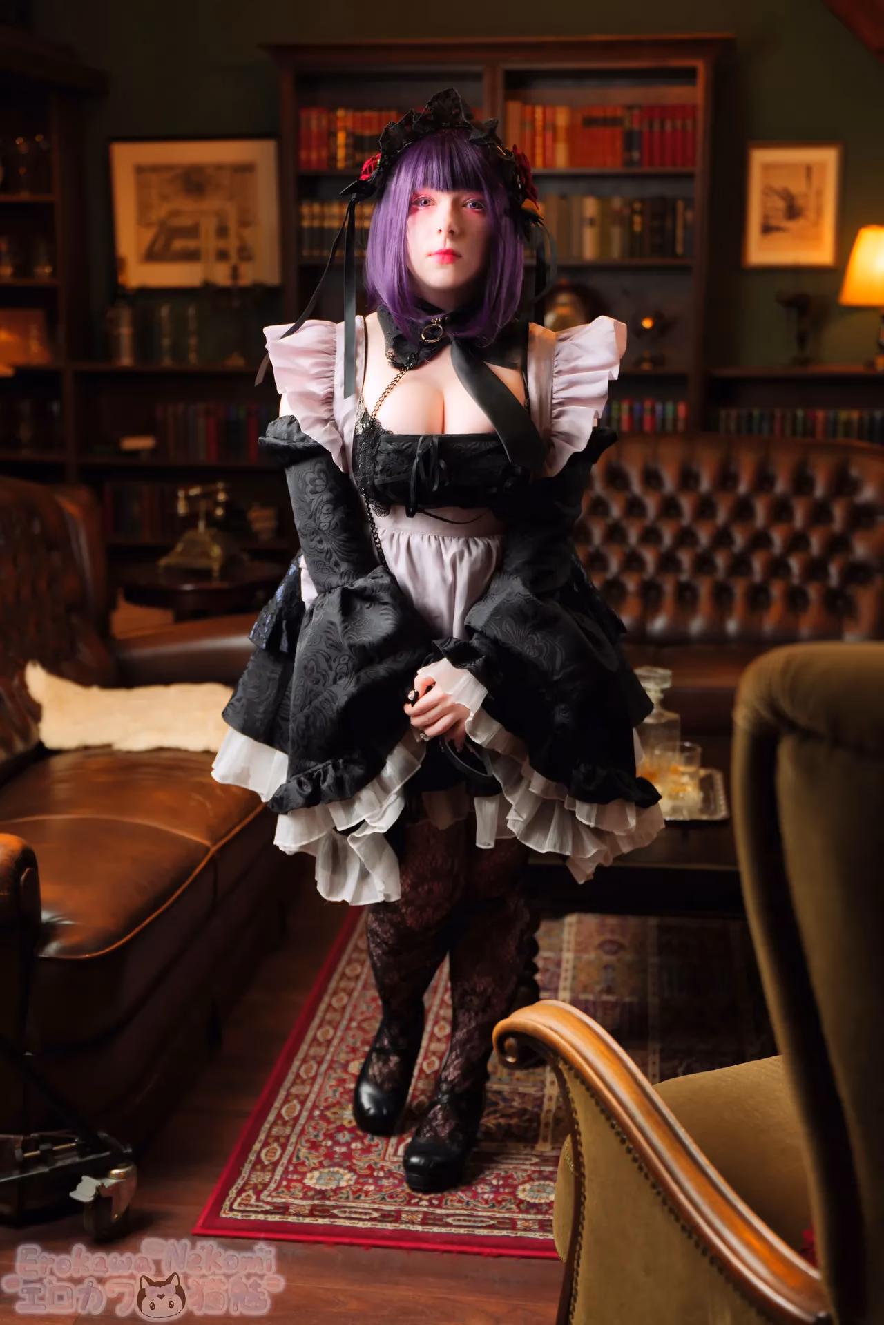 Erokawa Nekomi as Shizuku Kuroe — cosplay photo 5 of 109
