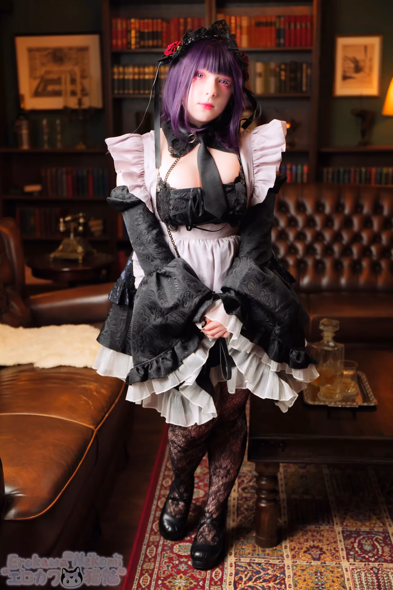 Erokawa Nekomi as Shizuku Kuroe — cosplay photo 6 of 109