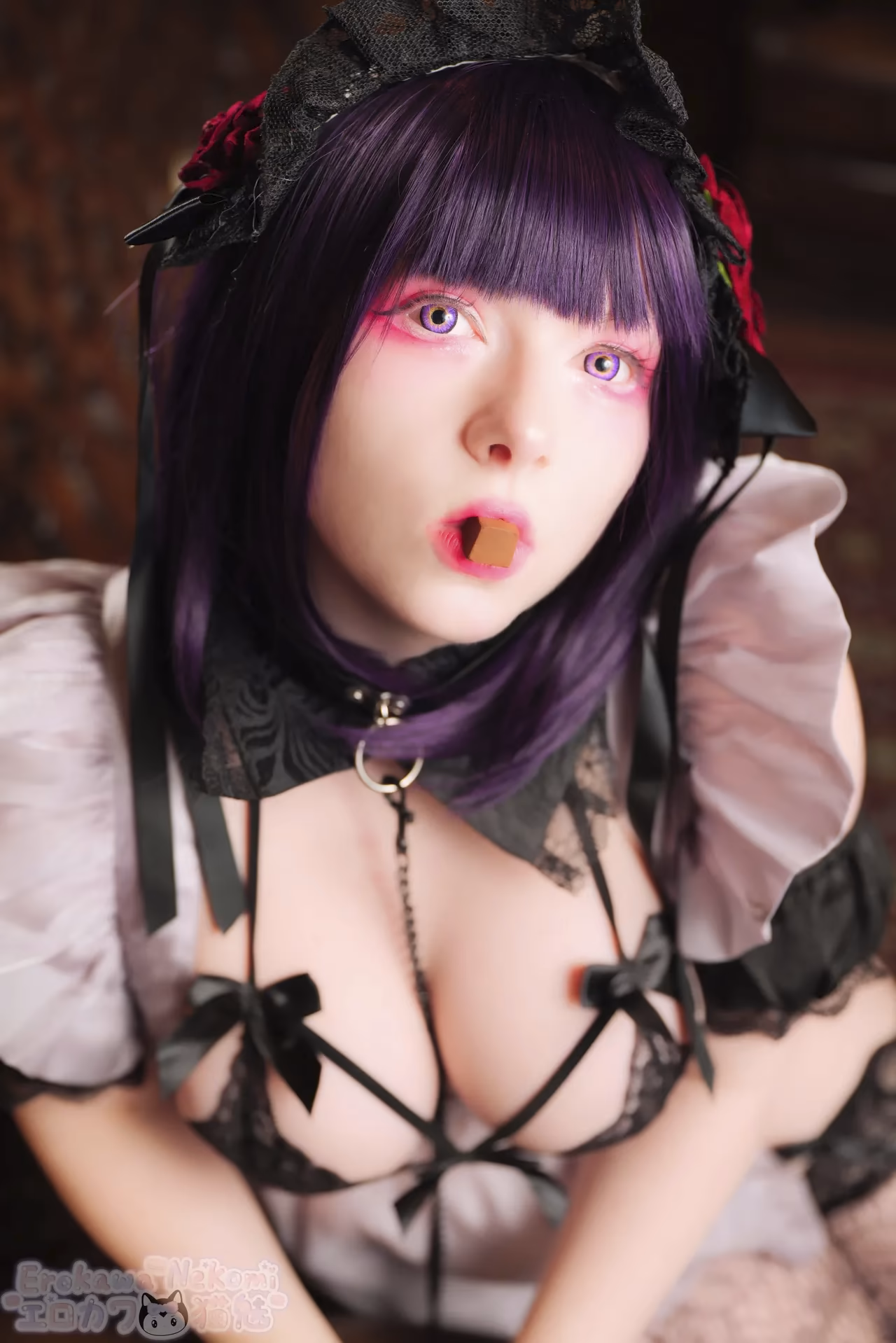 Erokawa Nekomi as Shizuku Kuroe — cosplay photo 81 of 109