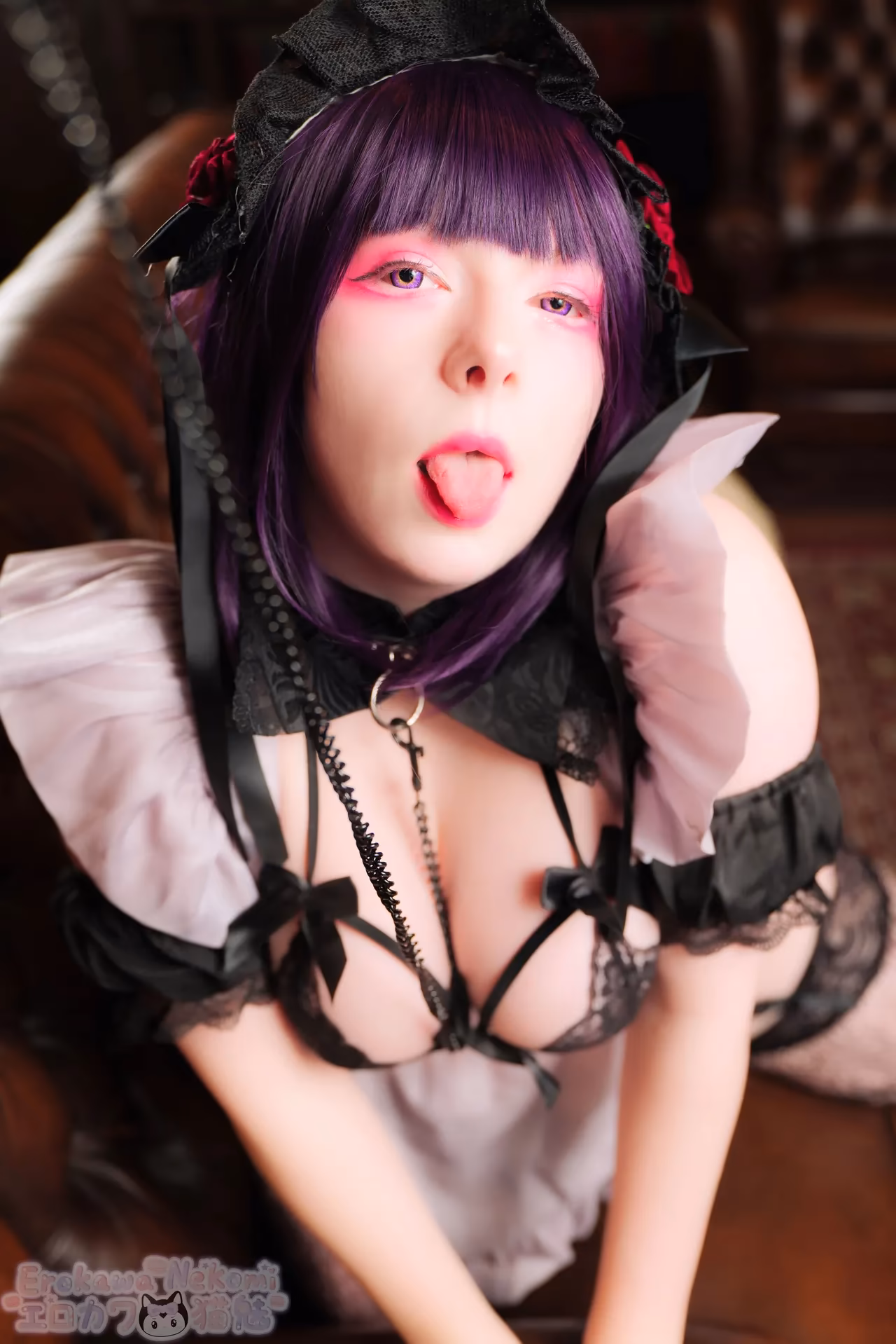 Erokawa Nekomi as Shizuku Kuroe — cosplay photo 83 of 109