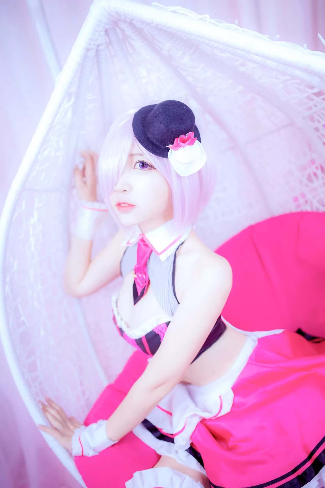 Erzuo Nisa as Mash Kyrielight — cosplay photo 3 of 9