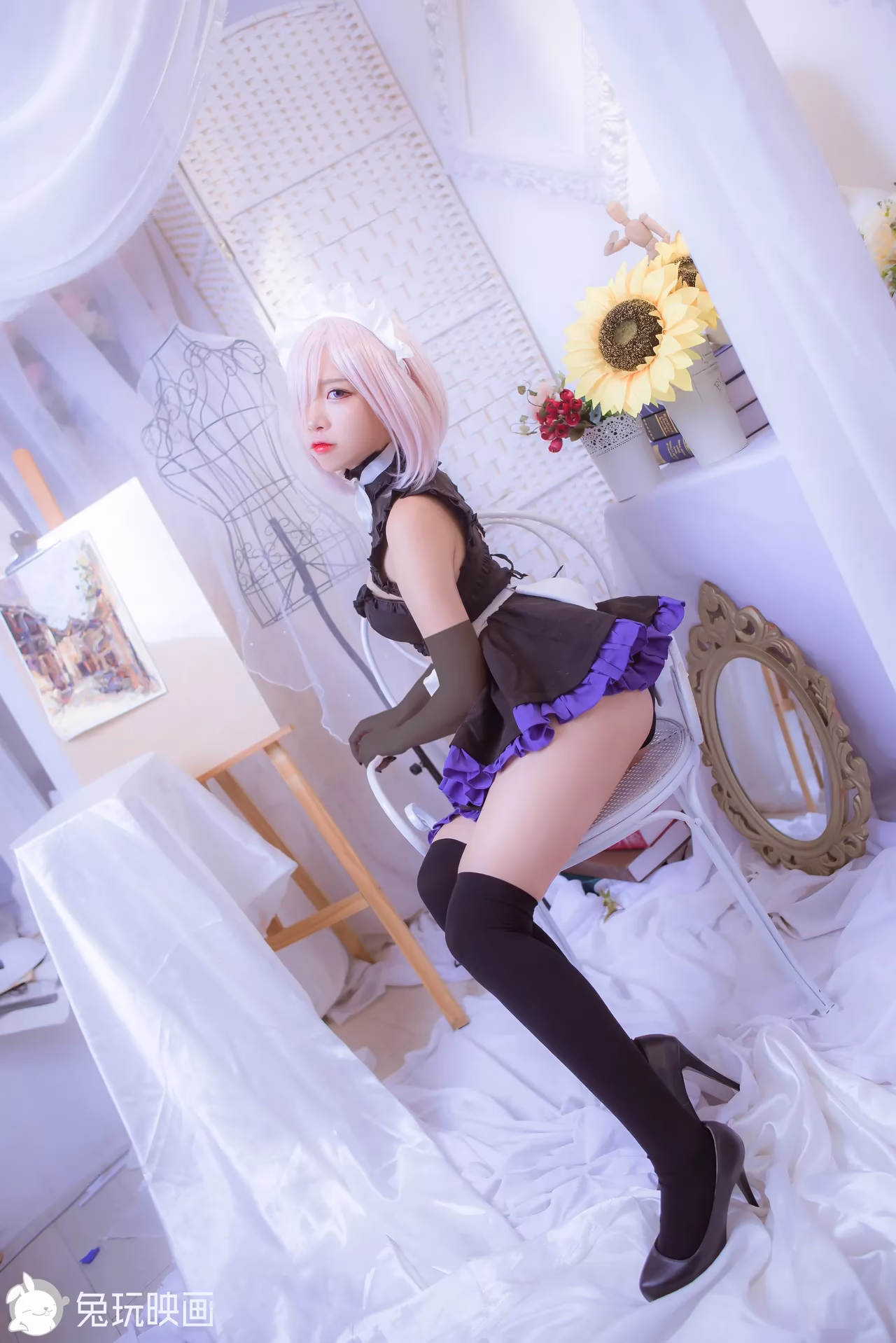 Erzuo Nisa as Mash Kyrielight — cosplay photo 4 of 7