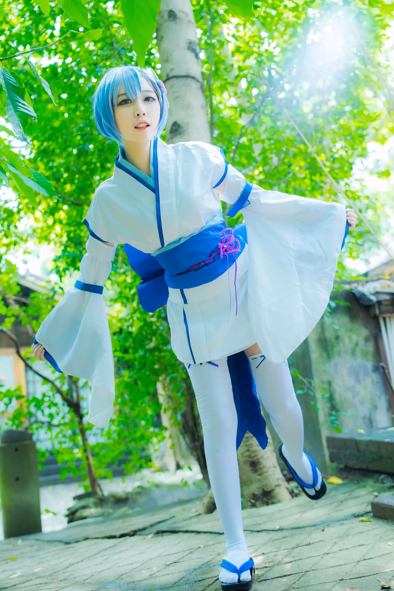 Erzuo Nisa as Rem — cosplay photo 8 of 24