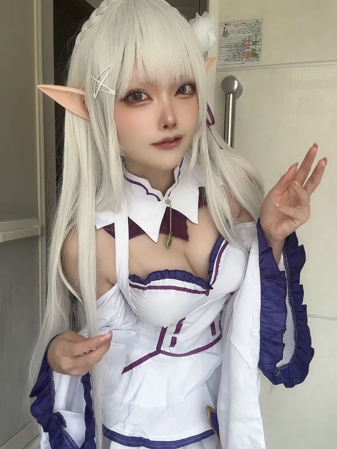 Etocha as Emilia — cosplay photo 47 of 91