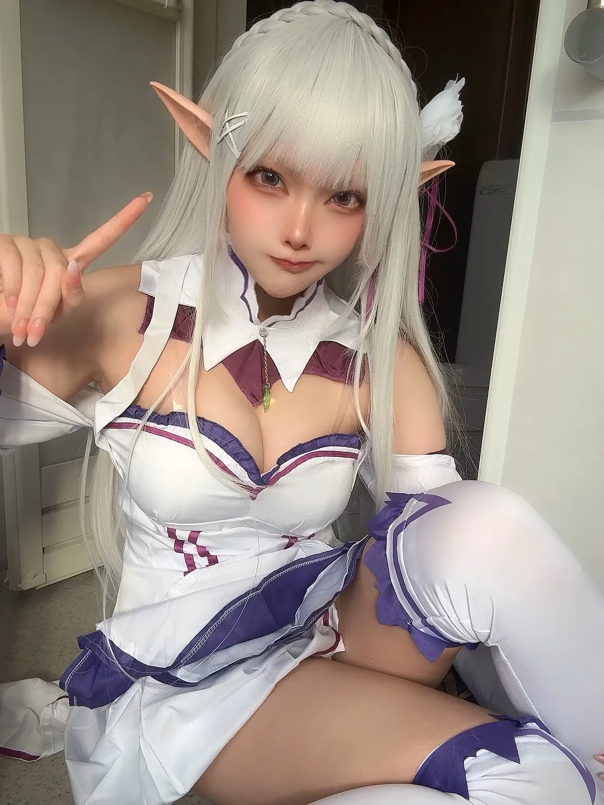 Etocha as Emilia — cosplay photo 51 of 91