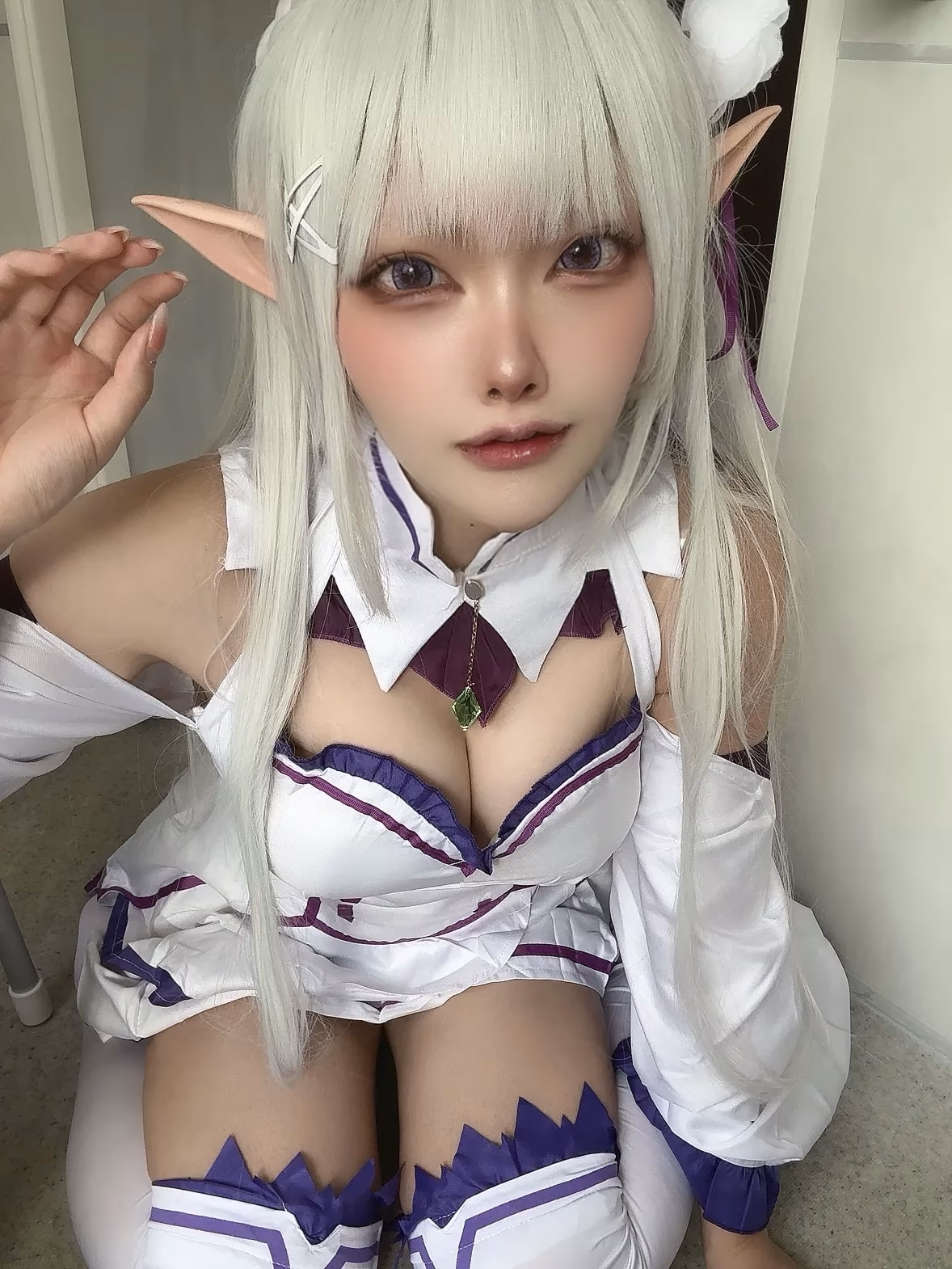 Etocha as Emilia — cosplay photo 54 of 91