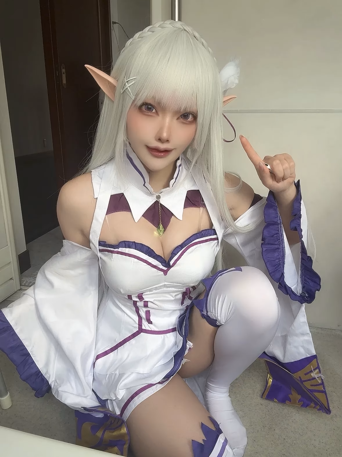 Etocha as Emilia — cosplay photo 59 of 91