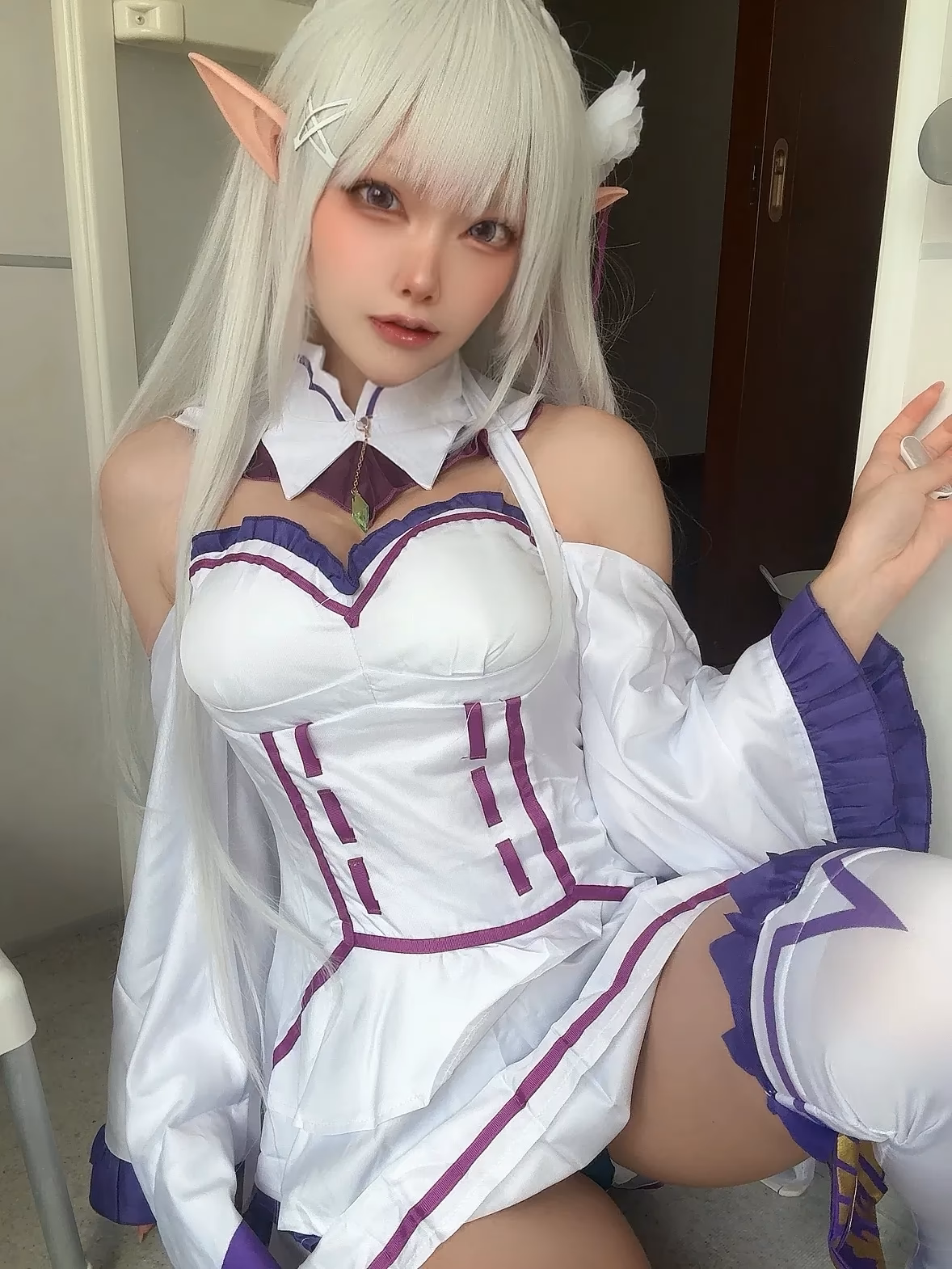 Etocha as Emilia — cosplay photo 62 of 91