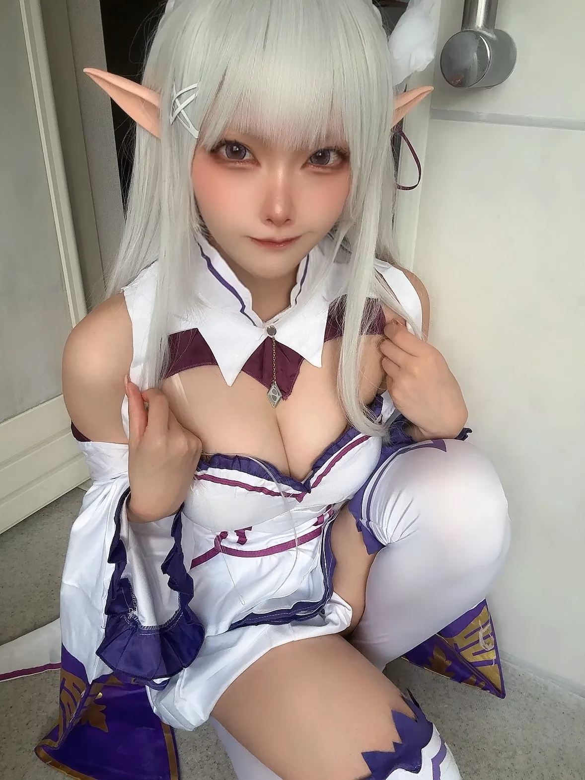 Etocha as Emilia — cosplay photo 85 of 91