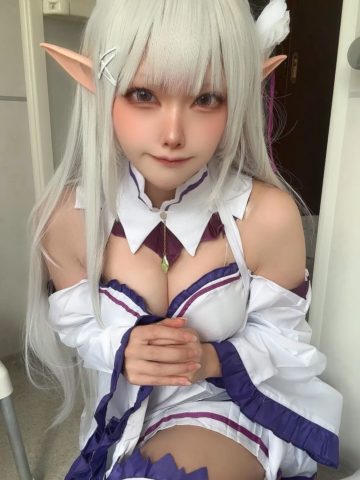 Etocha as Emilia — cosplay photo 90 of 91