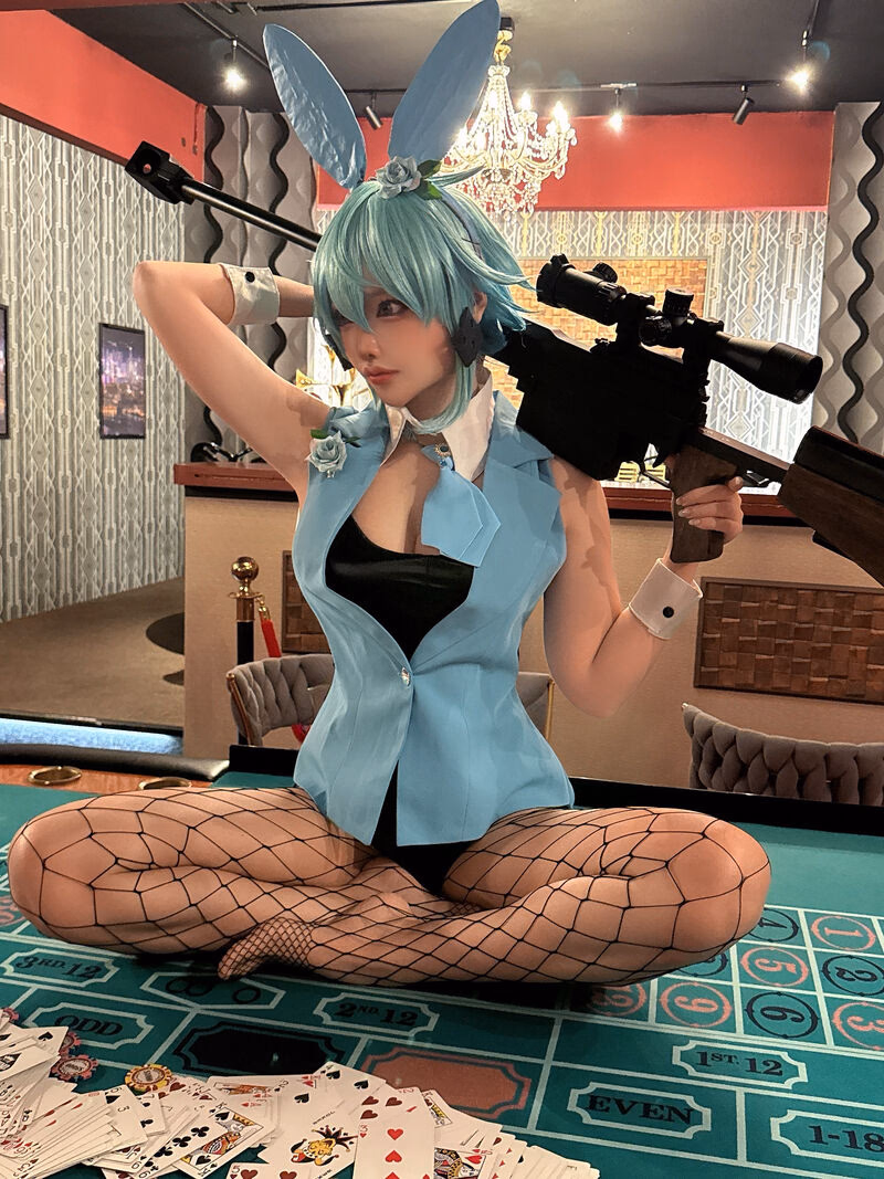Etocha as Sinon (Shino Asada) — cosplay photo 38 of 65