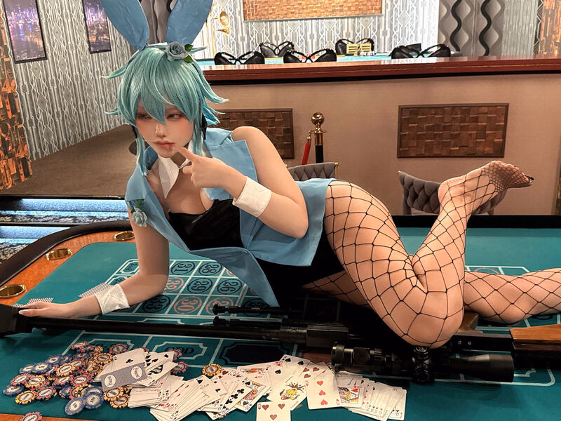 Etocha as Sinon (Shino Asada) — cosplay photo 39 of 65