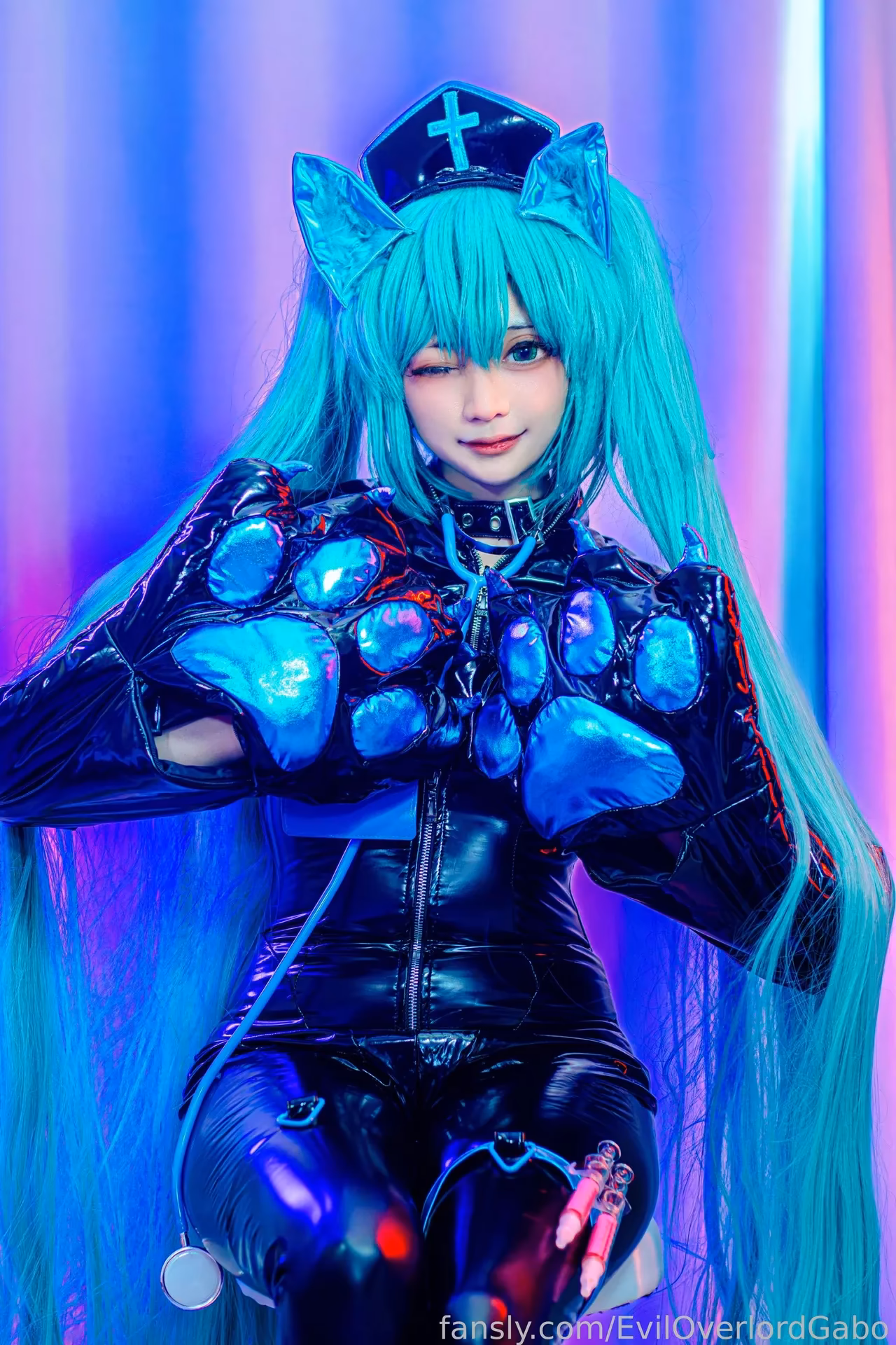 Evil Overlord Gabo as Hatsune Miku — cosplay photo 10 of 39