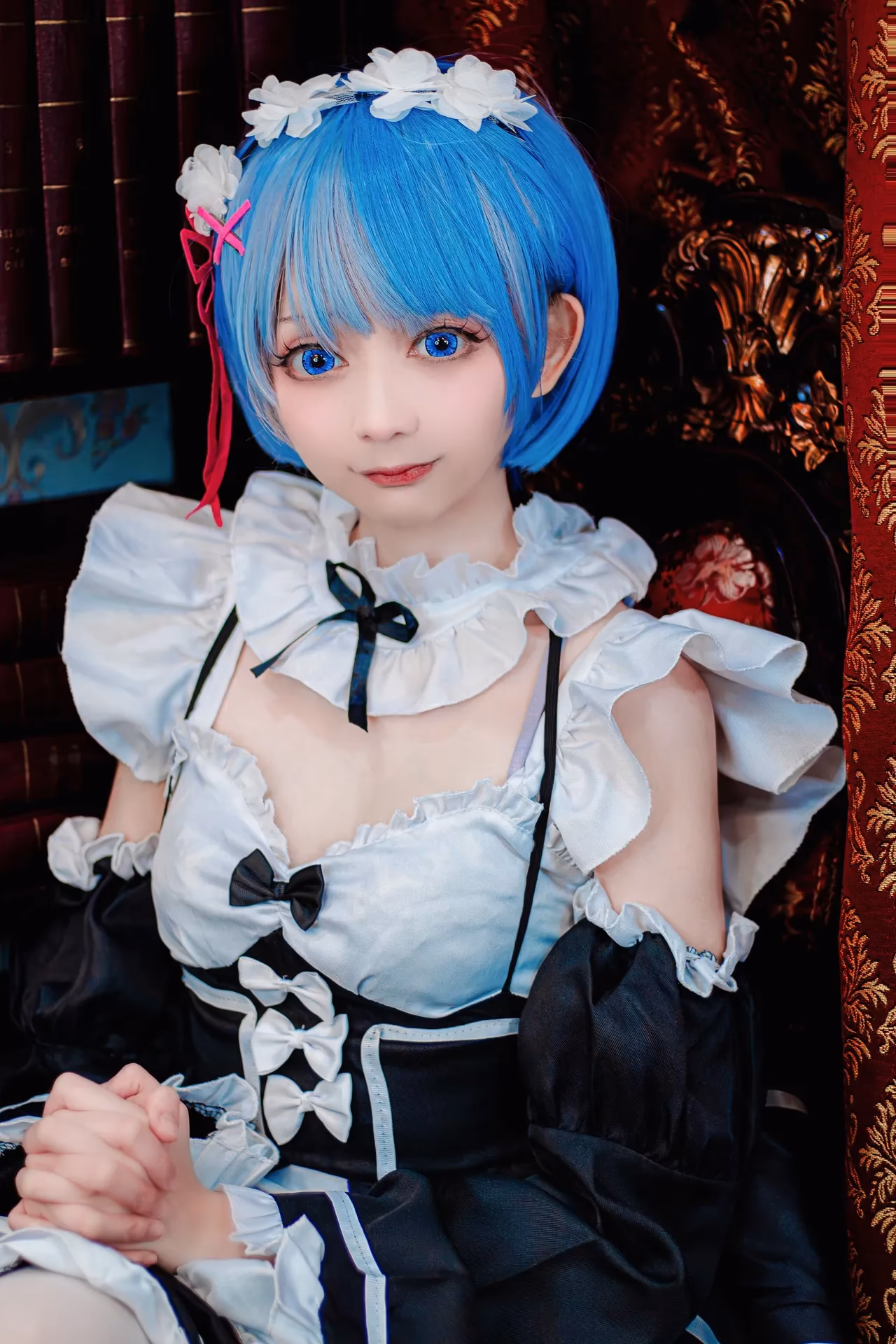 Evil Overlord Gabo as Rem — cosplay photo 11 of 27