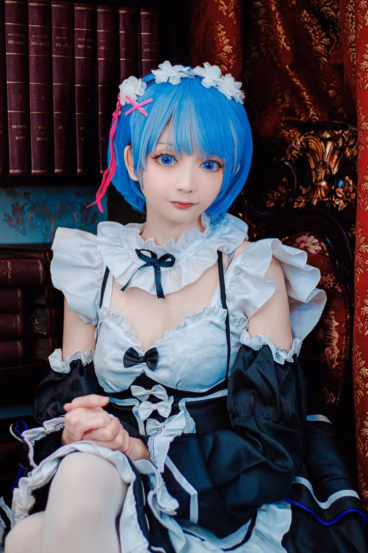 Evil Overlord Gabo as Rem — cosplay photo 12 of 27