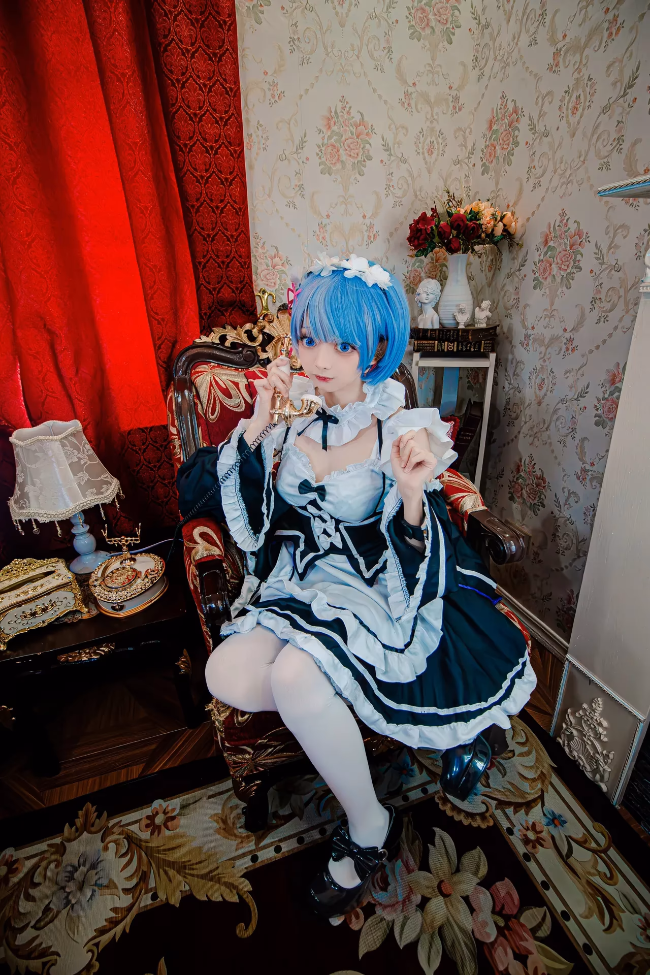 Evil Overlord Gabo as Rem — cosplay photo 13 of 27