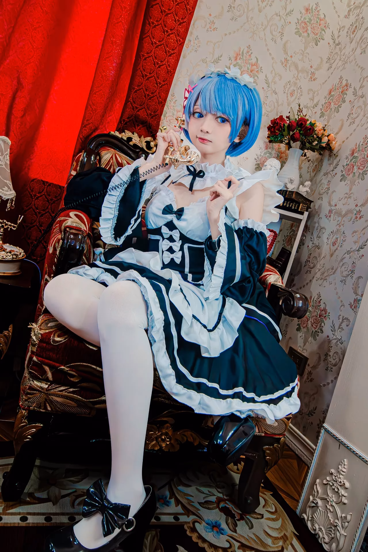 Evil Overlord Gabo as Rem — cosplay photo 14 of 27