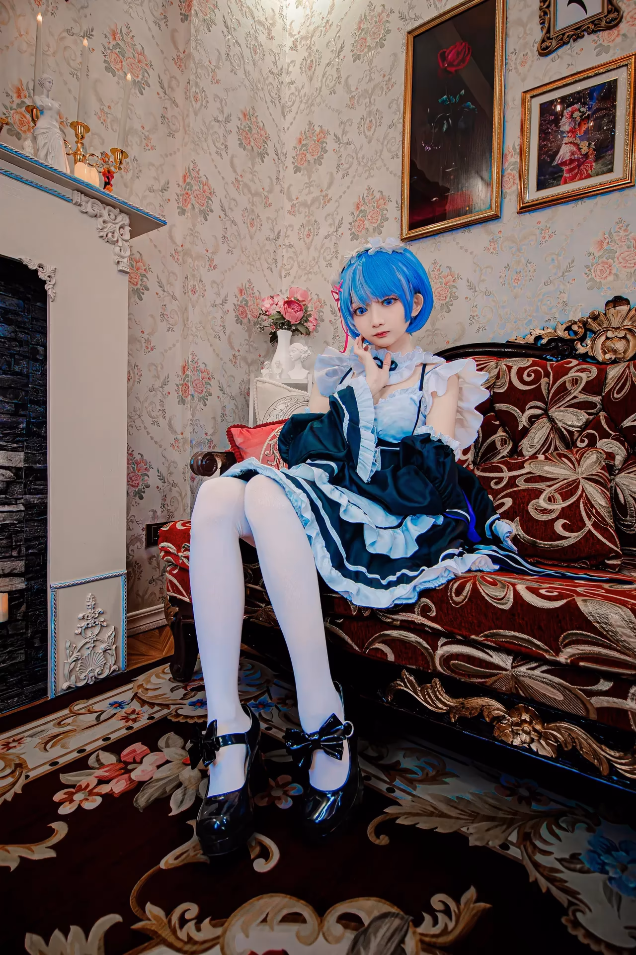 Evil Overlord Gabo as Rem — cosplay photo 15 of 27