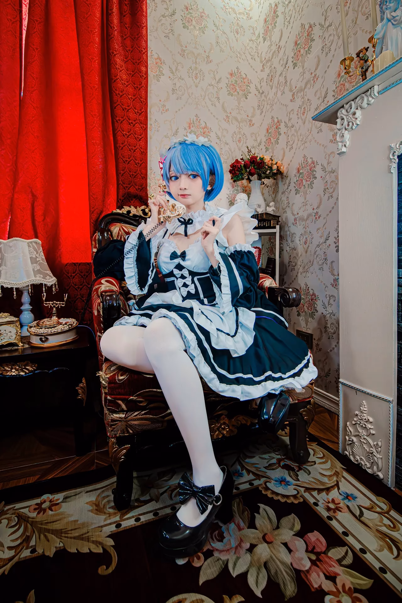 Evil Overlord Gabo as Rem — cosplay photo 16 of 27