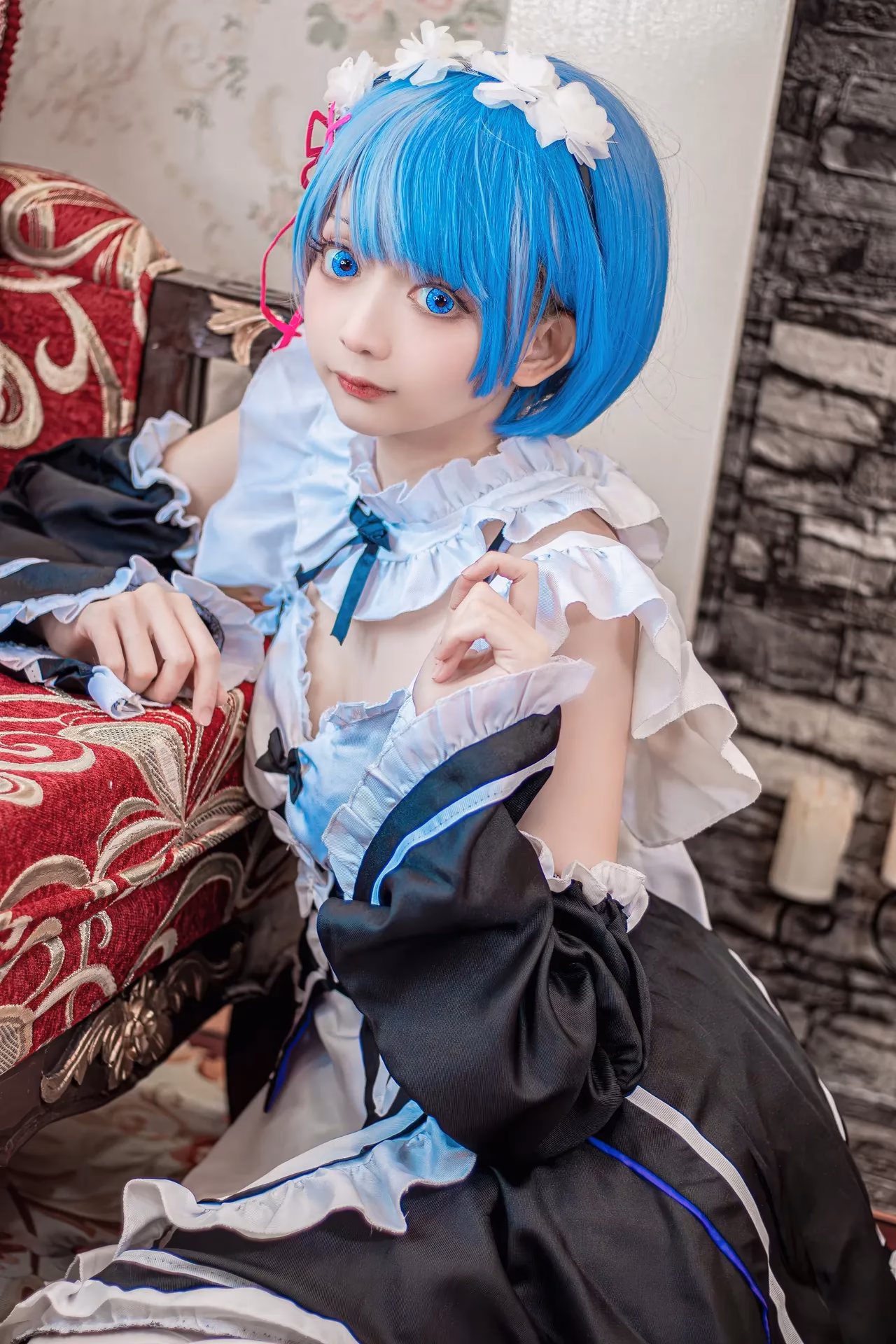 Evil Overlord Gabo as Rem — cosplay photo 20 of 27