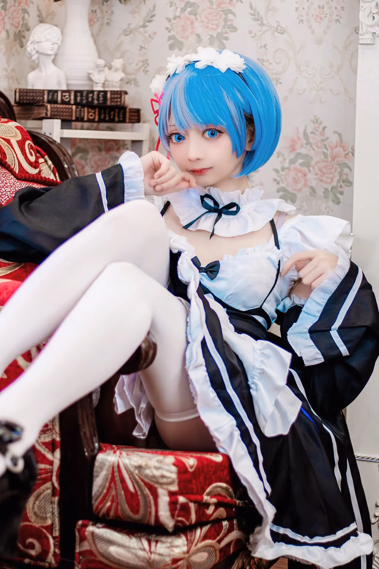 Evil Overlord Gabo as Rem — cosplay photo 22 of 27