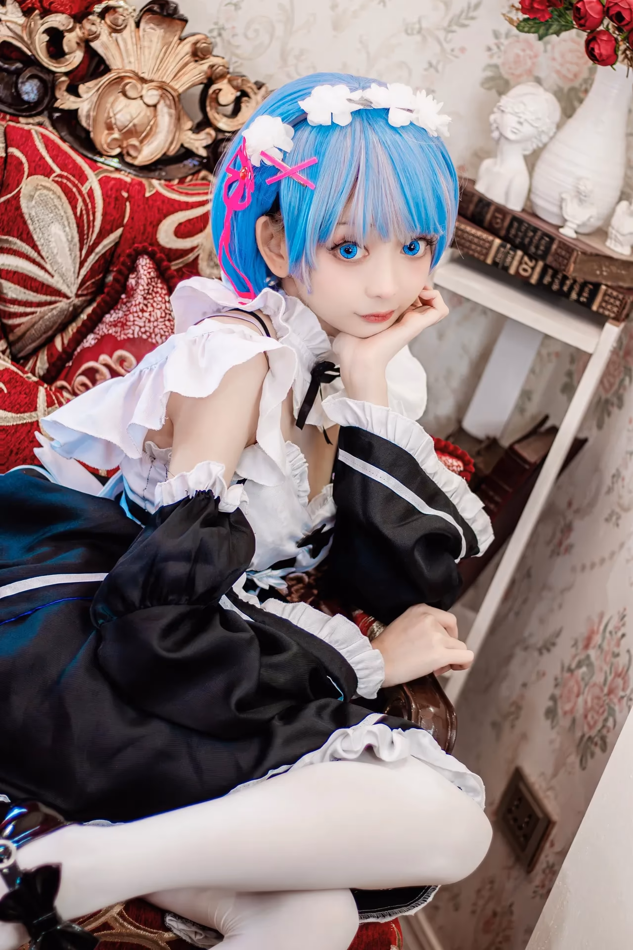 Evil Overlord Gabo as Rem — cosplay photo 27 of 27