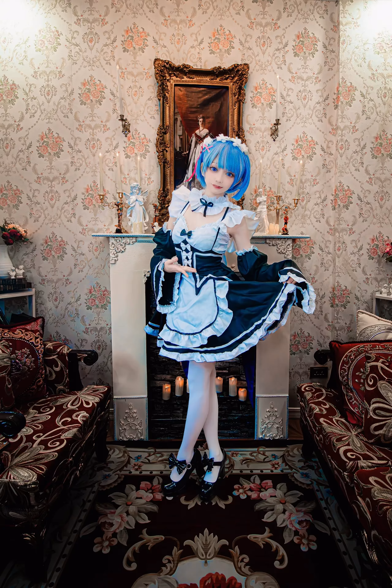 Evil Overlord Gabo as Rem — cosplay photo 4 of 27